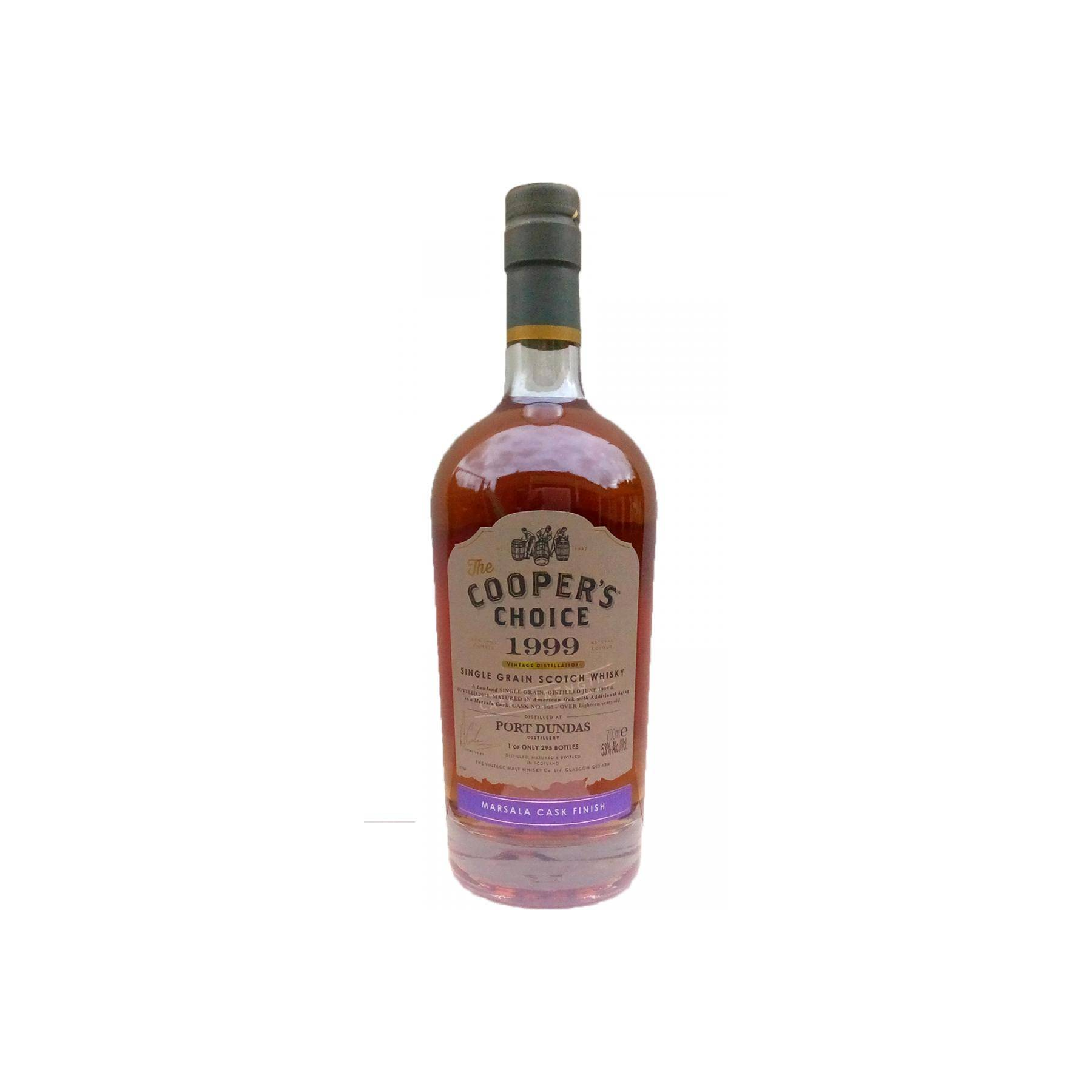 Port Dundas The Cooper's Choice 1999 18 Years Single Grain Whisky 2