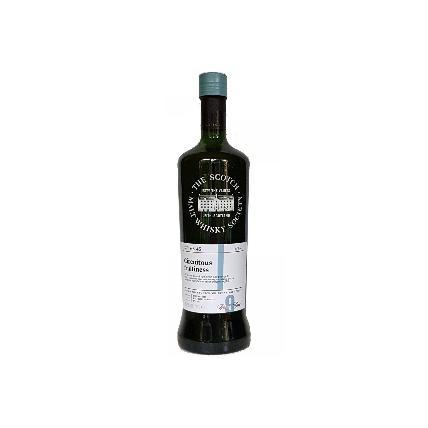 The Scotch Malt Whisky Society 2007 9 Years Single Malt Whisky