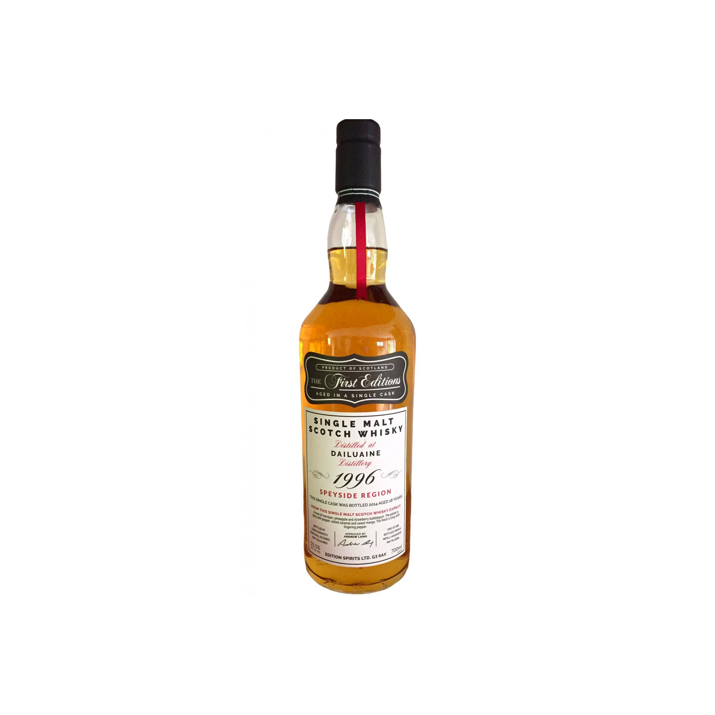 Dailuaine The First Editions 1996 18 Years Single Malt Whisky