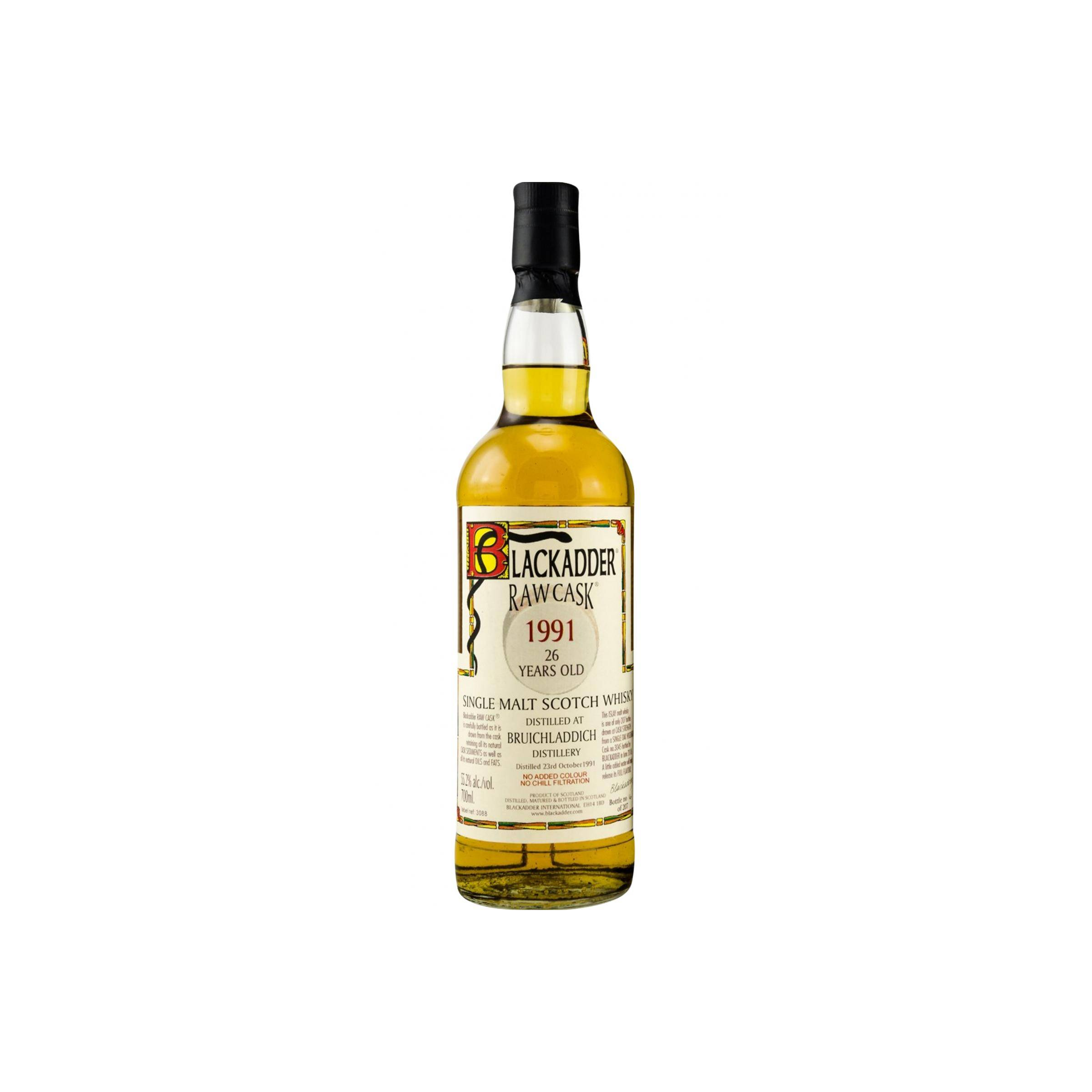 Bruichladdich Raw Cask 1991 26 Years Single Malt Whisky