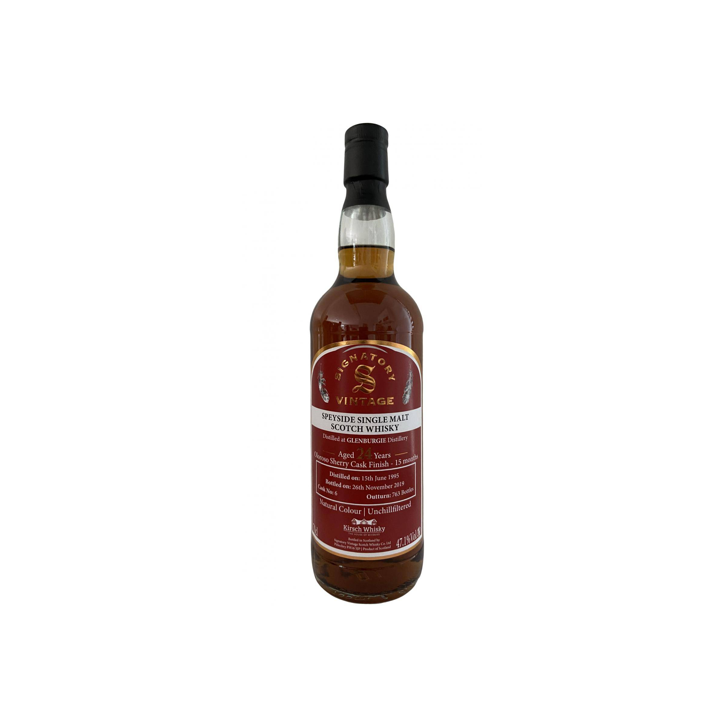 Glenburgie 1995 24 Years Single Malt Whisky