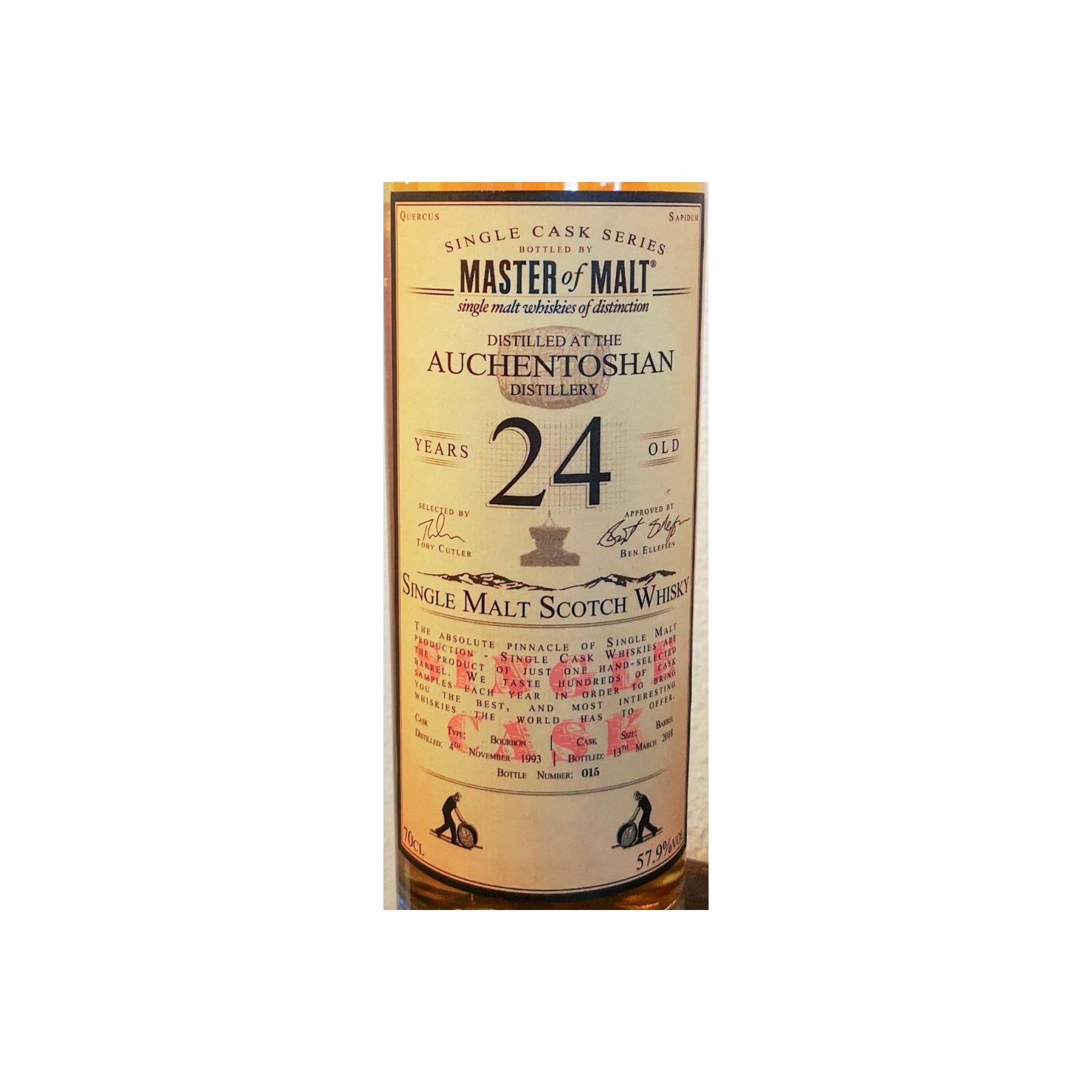 Auchentoshan Single Cask 1993 24 Years Single Malt Whisky 2
