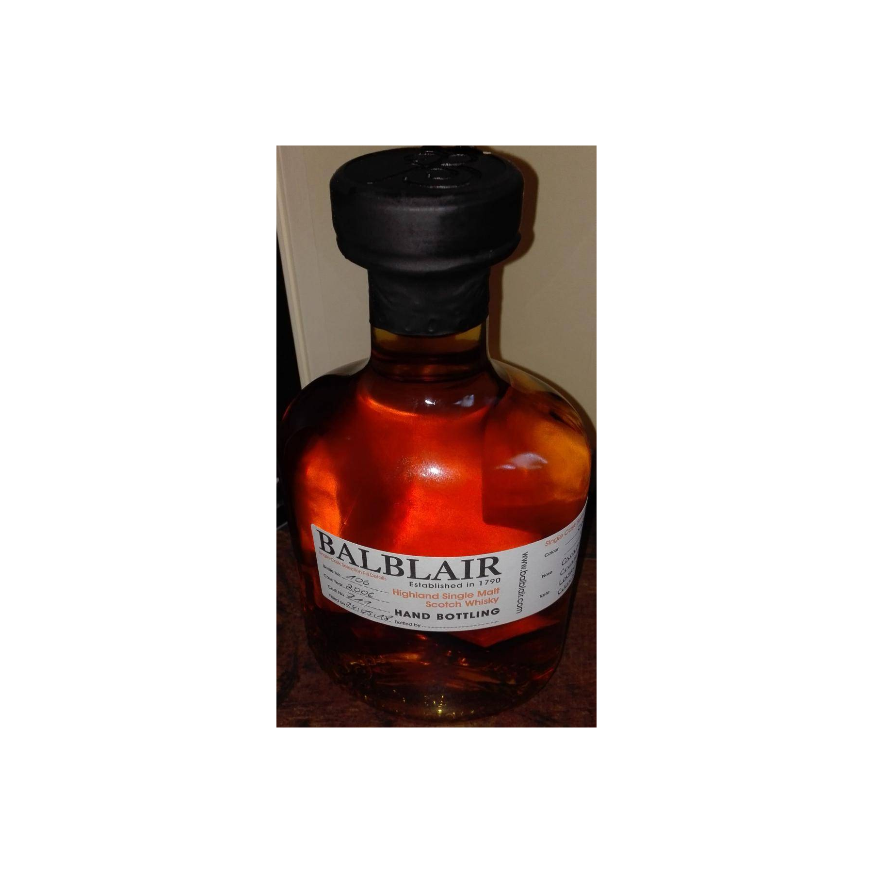 Balblair 2006 12 Years Single Malt Whisky