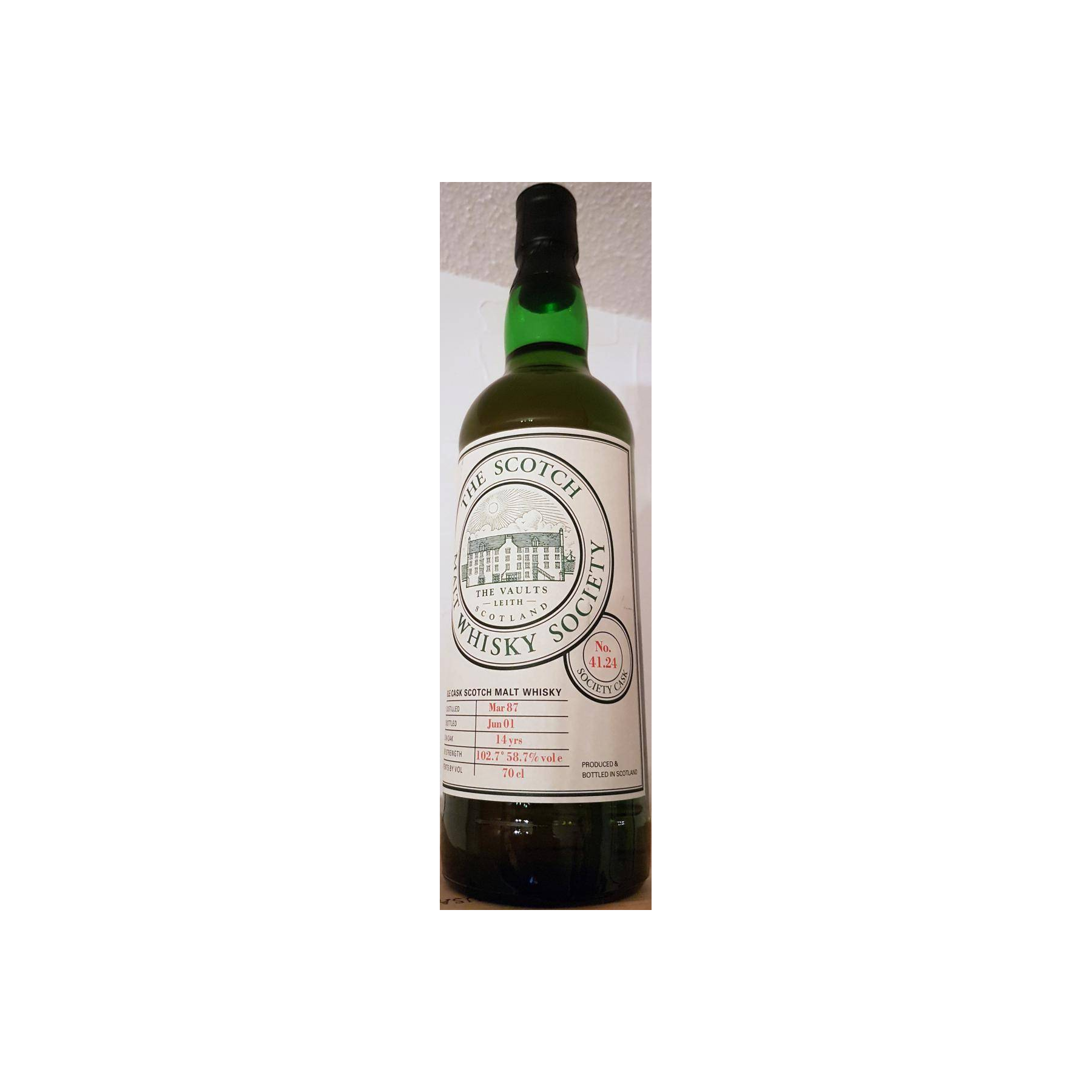 The Scotch Malt Whisky Society 1987 14 Years Single Malt Whisky