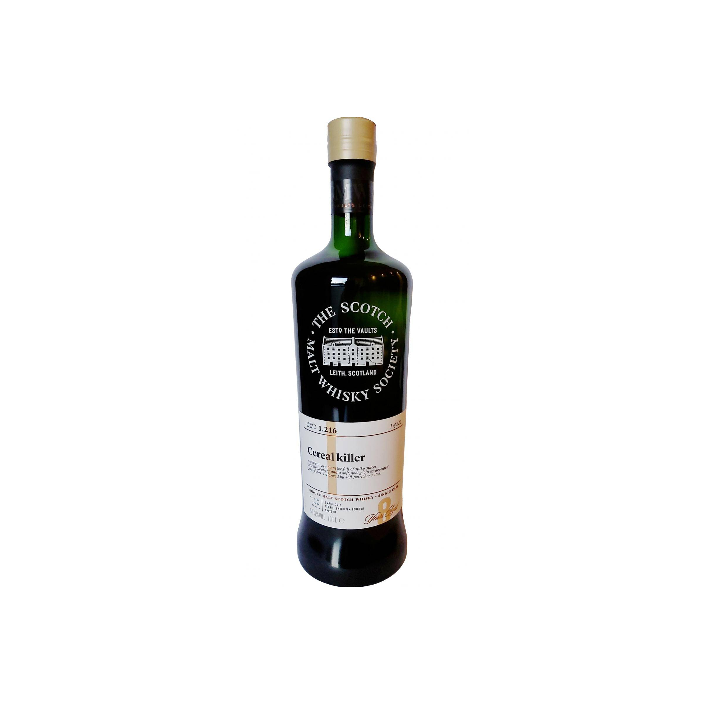 The Scotch Malt Whisky Society 2011 8 Years Single Malt Whisky