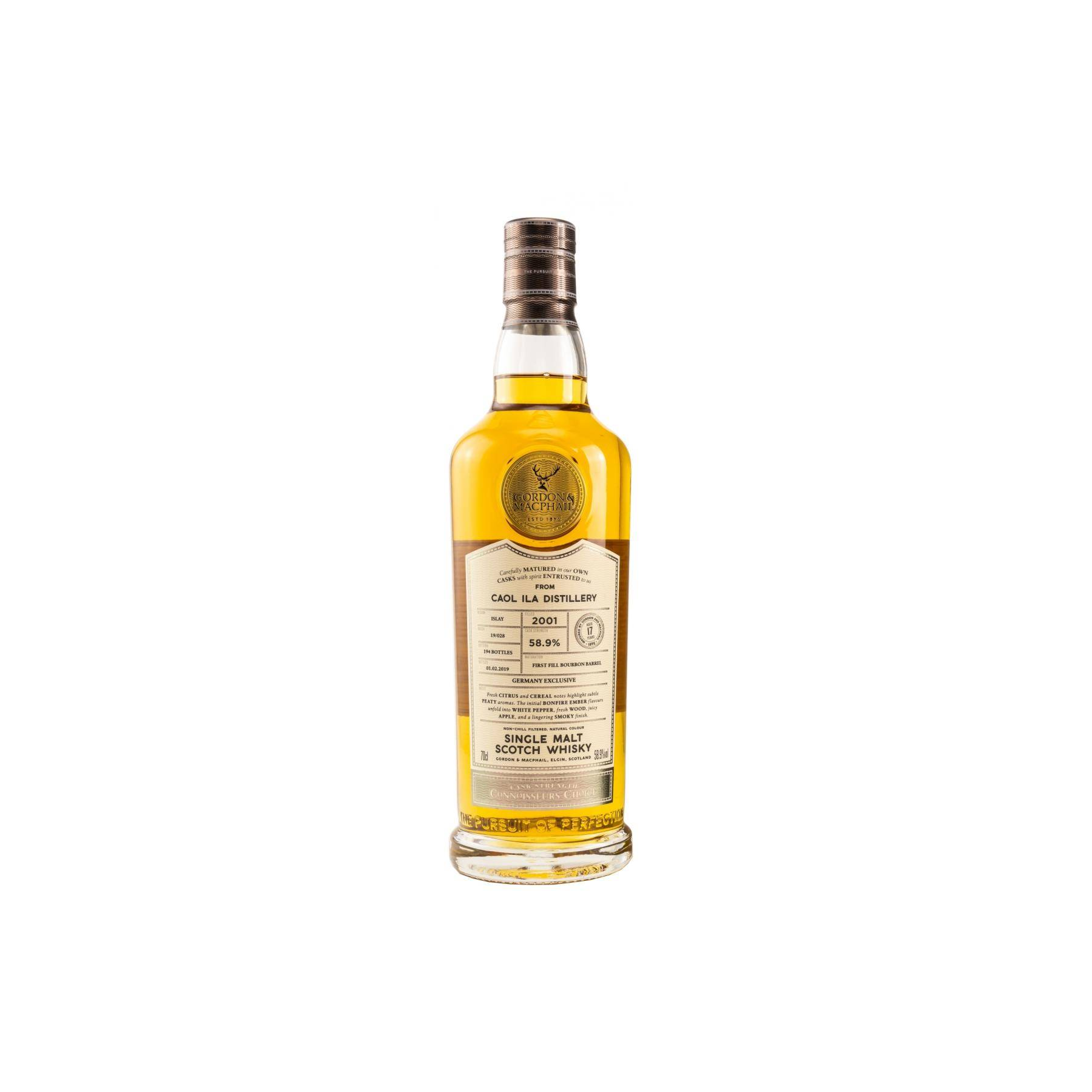 Caol Ila Connoisseurs Choice - Cask Strength 2001 17 Years Single Malt Whisky