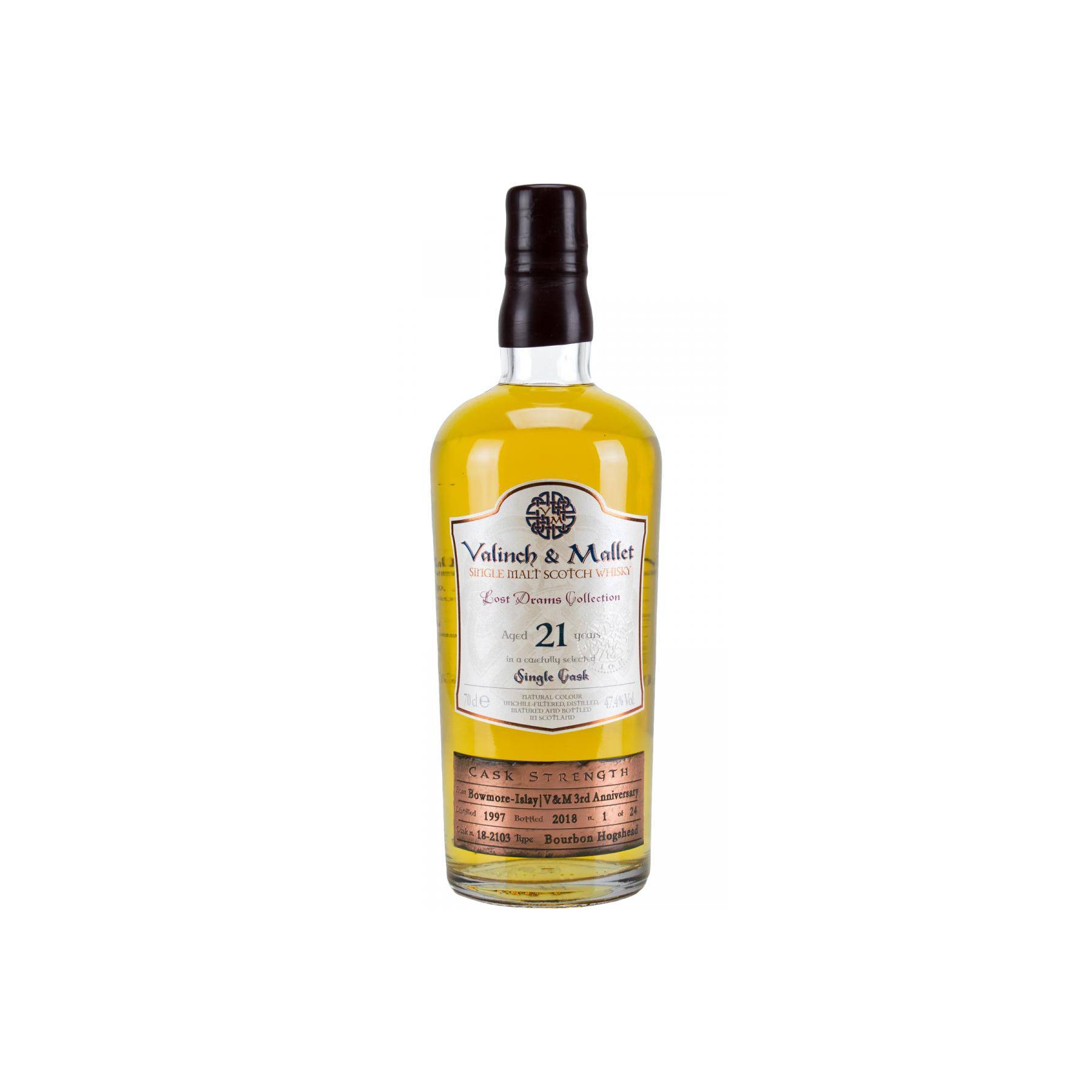 Bowmore 1997 21 Years Single Malt Whisky