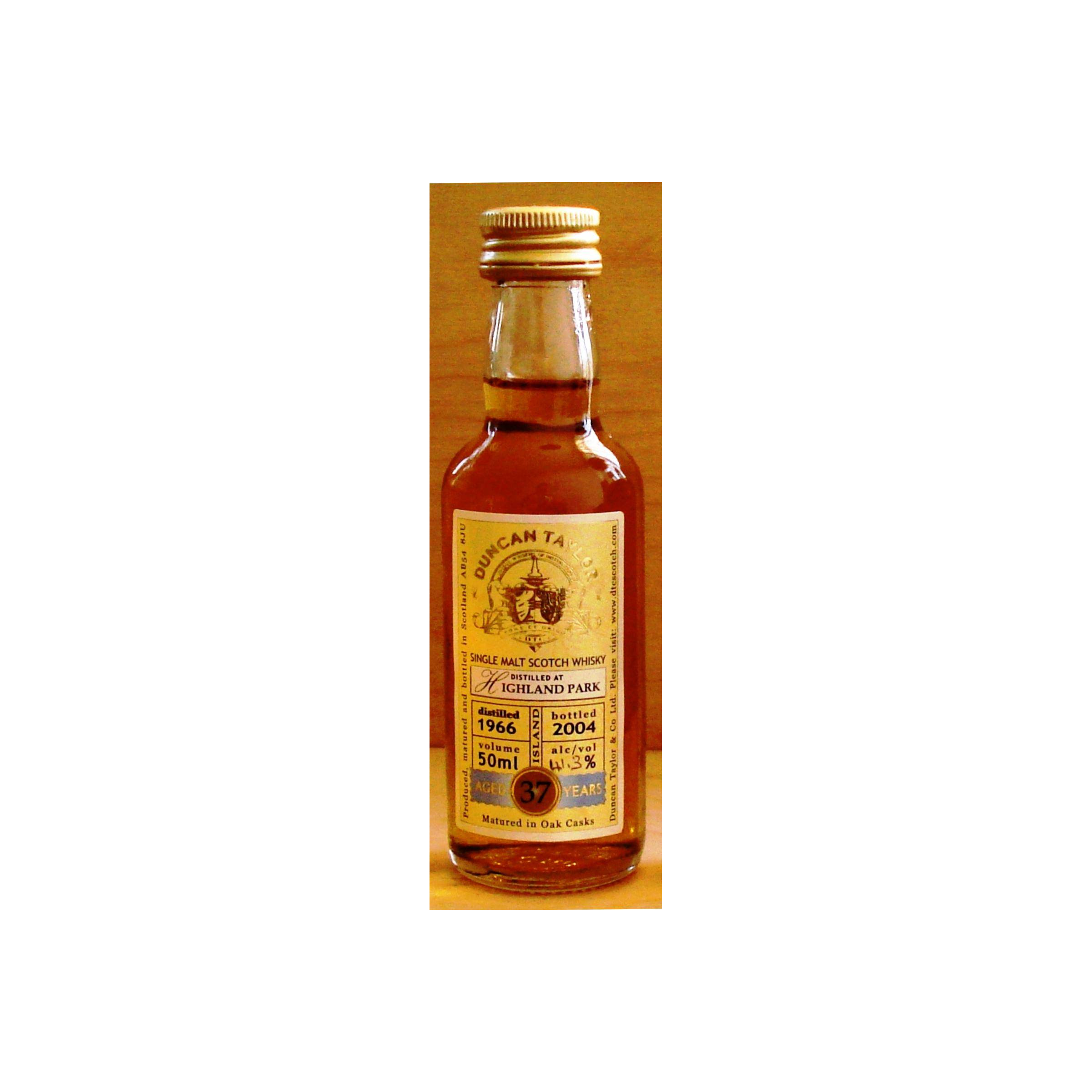 Highland Park Miniature 1966 37 Years Single Malt Whisky 2