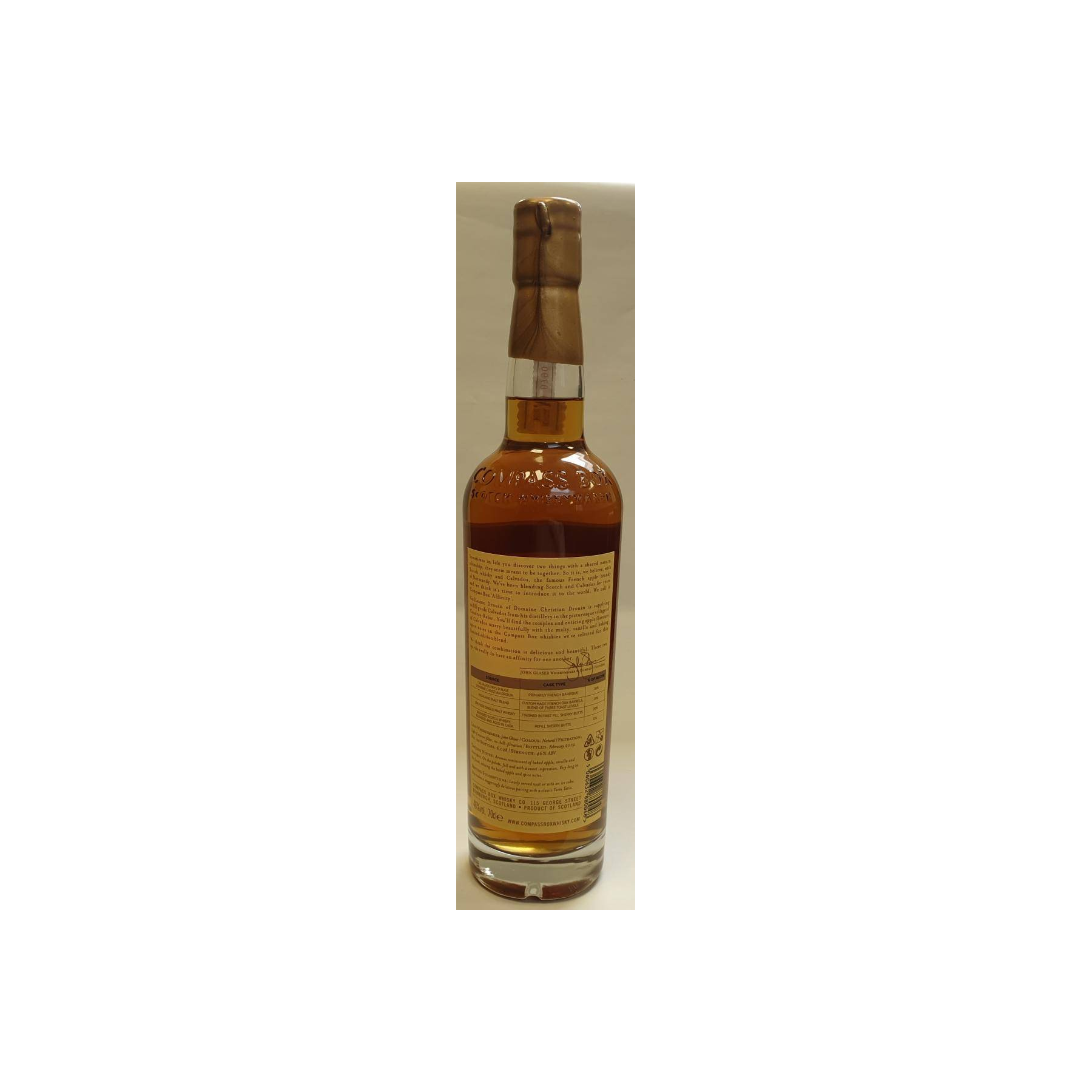 Compass Box Limited Edition Spirit Whisky 3