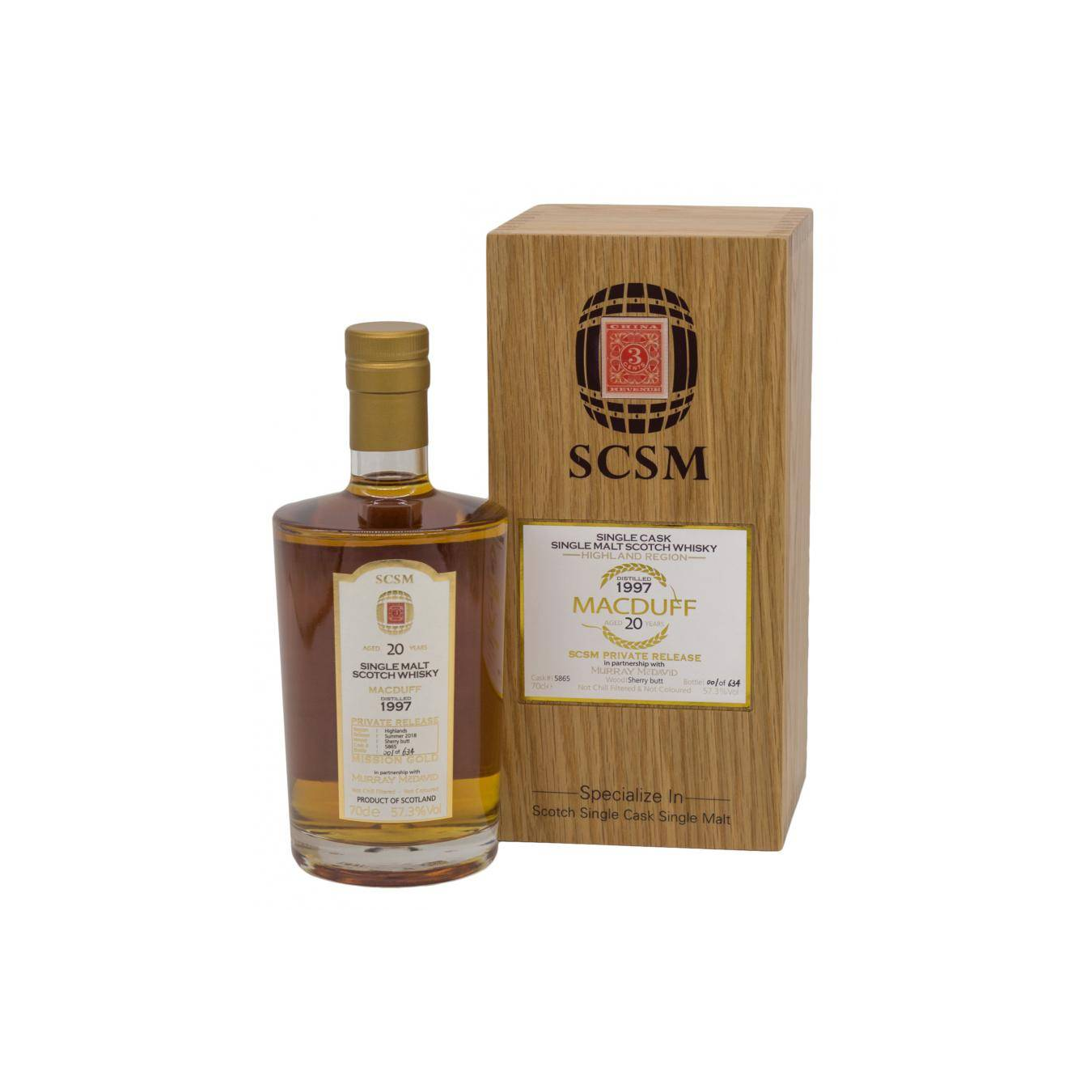 Macduff 1997 20 Years Single Malt Whisky 2