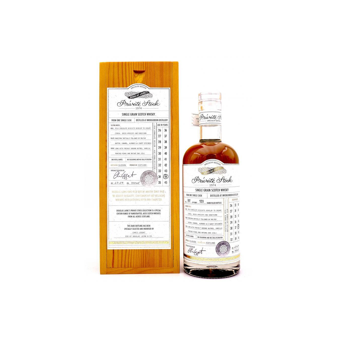 Invergordon 1974 44 Years Single Grain Whisky 2