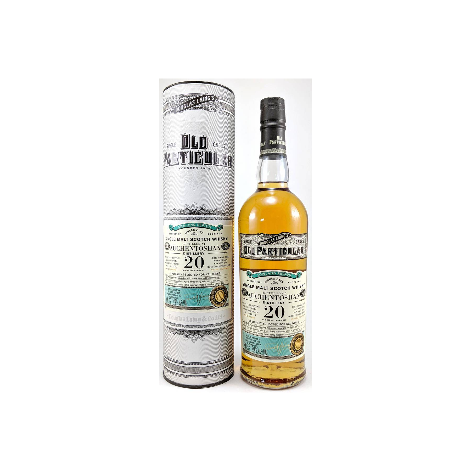 Auchentoshan Old Particular 1997 20 Years Single Malt Whisky 2