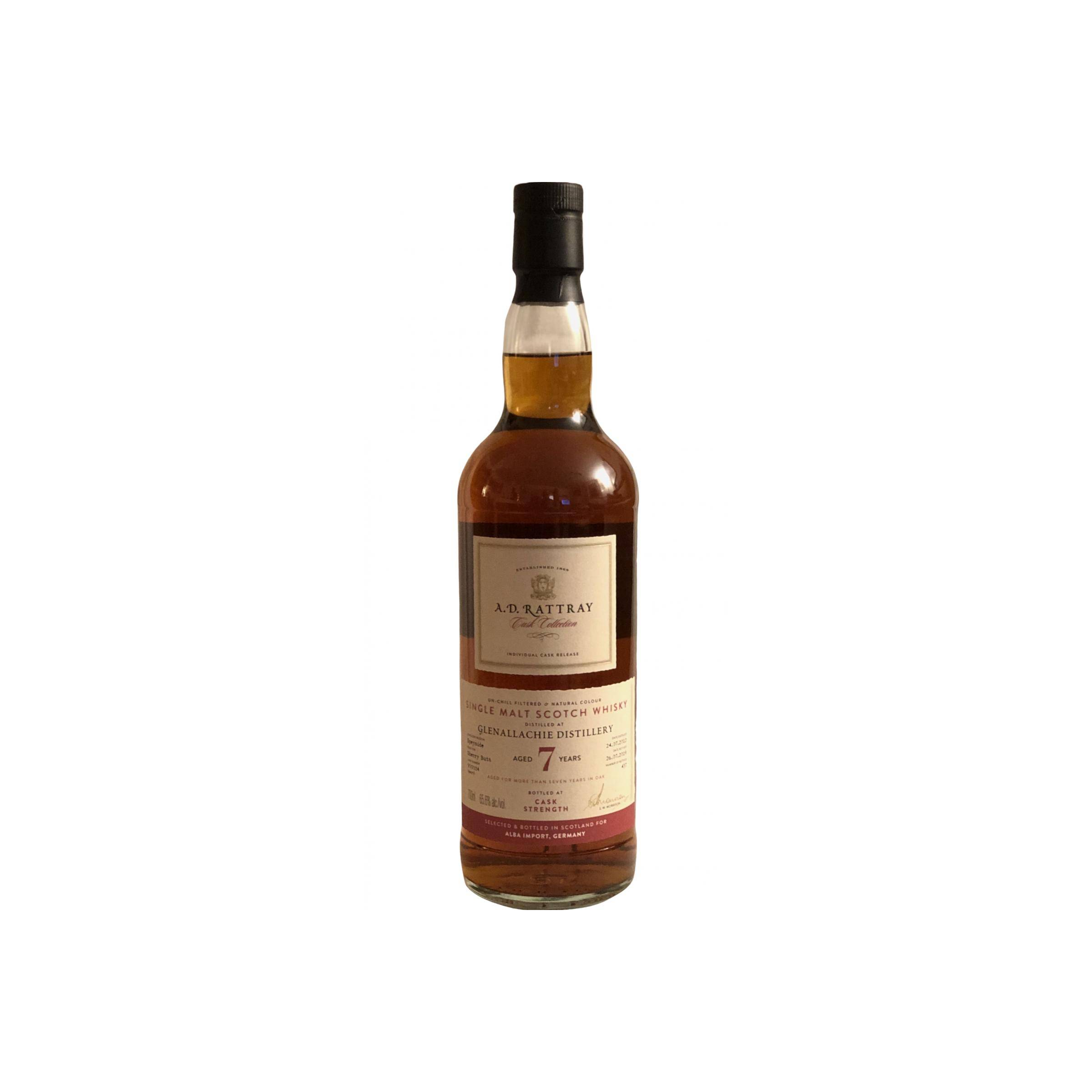 The GlenAllachie Individual Cask Bottling 2012 7 Years Single Malt Whisky