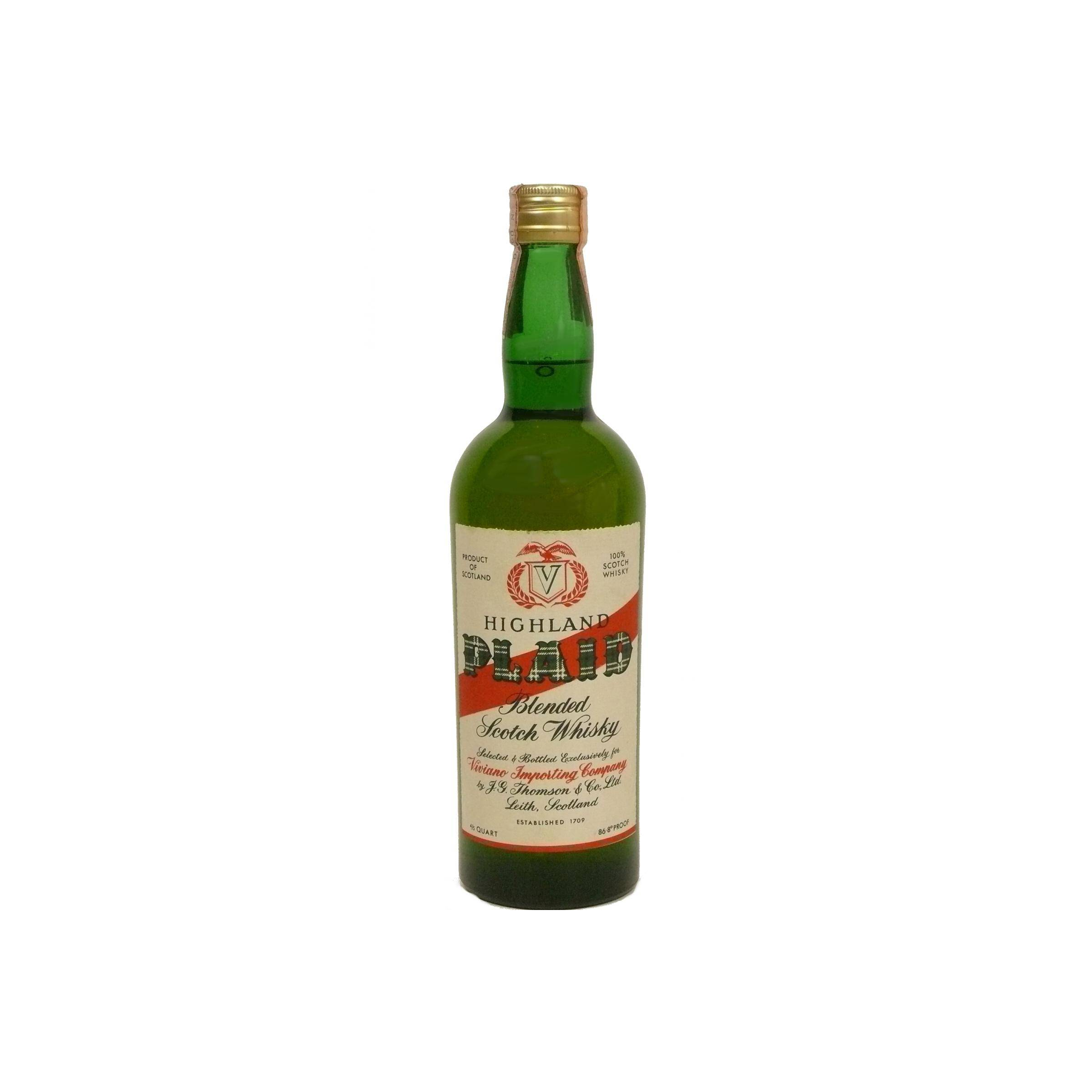 Highland Plaid Blended Scotch Whisky