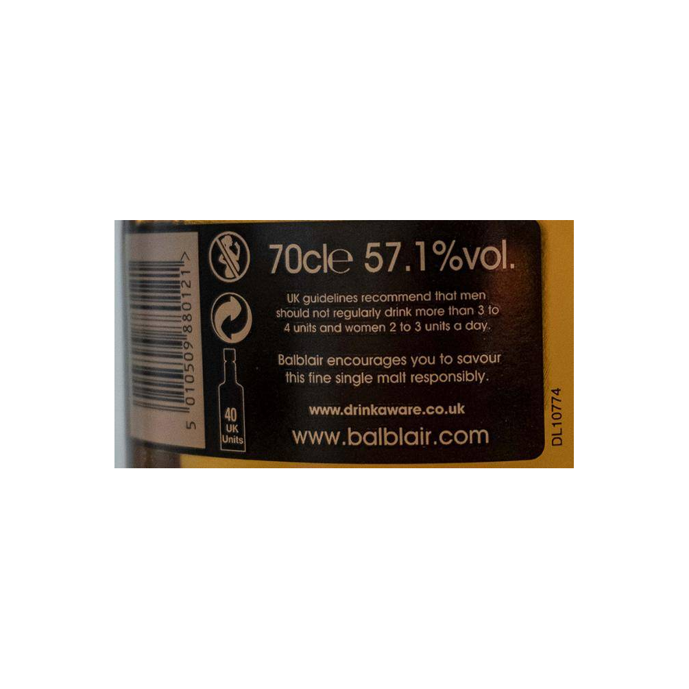 Balblair Single Cask 2000 14 Years Single Malt Whisky 2