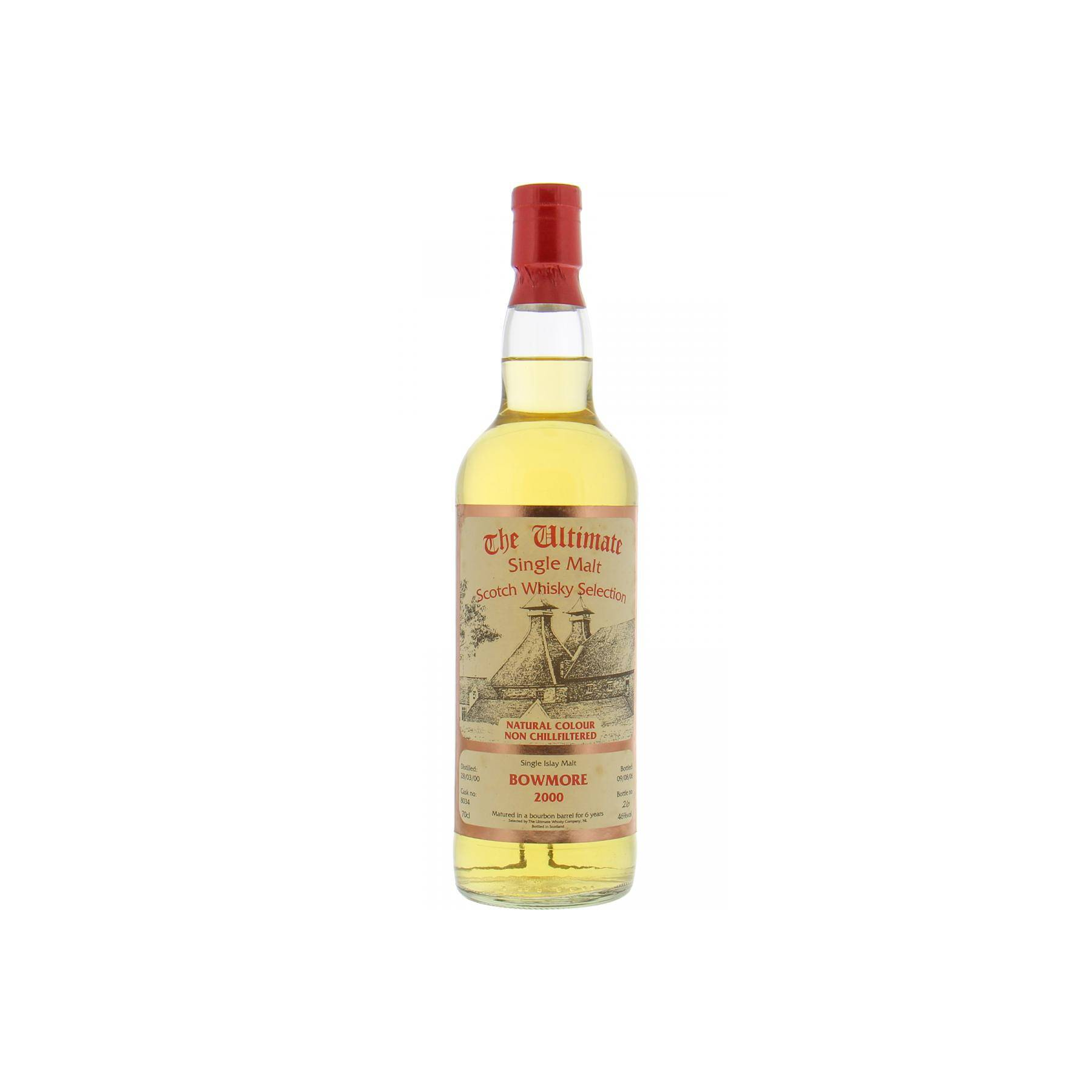 Bowmore The Ultimate 2000 6 Years Single Malt Whisky