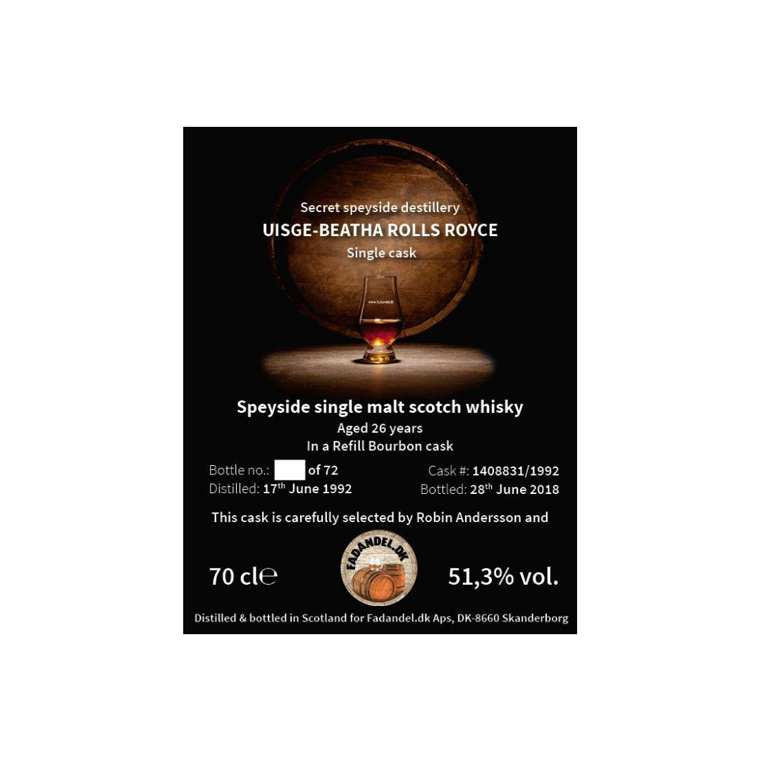Secret Speyside Distillery 1992 F.dk 2