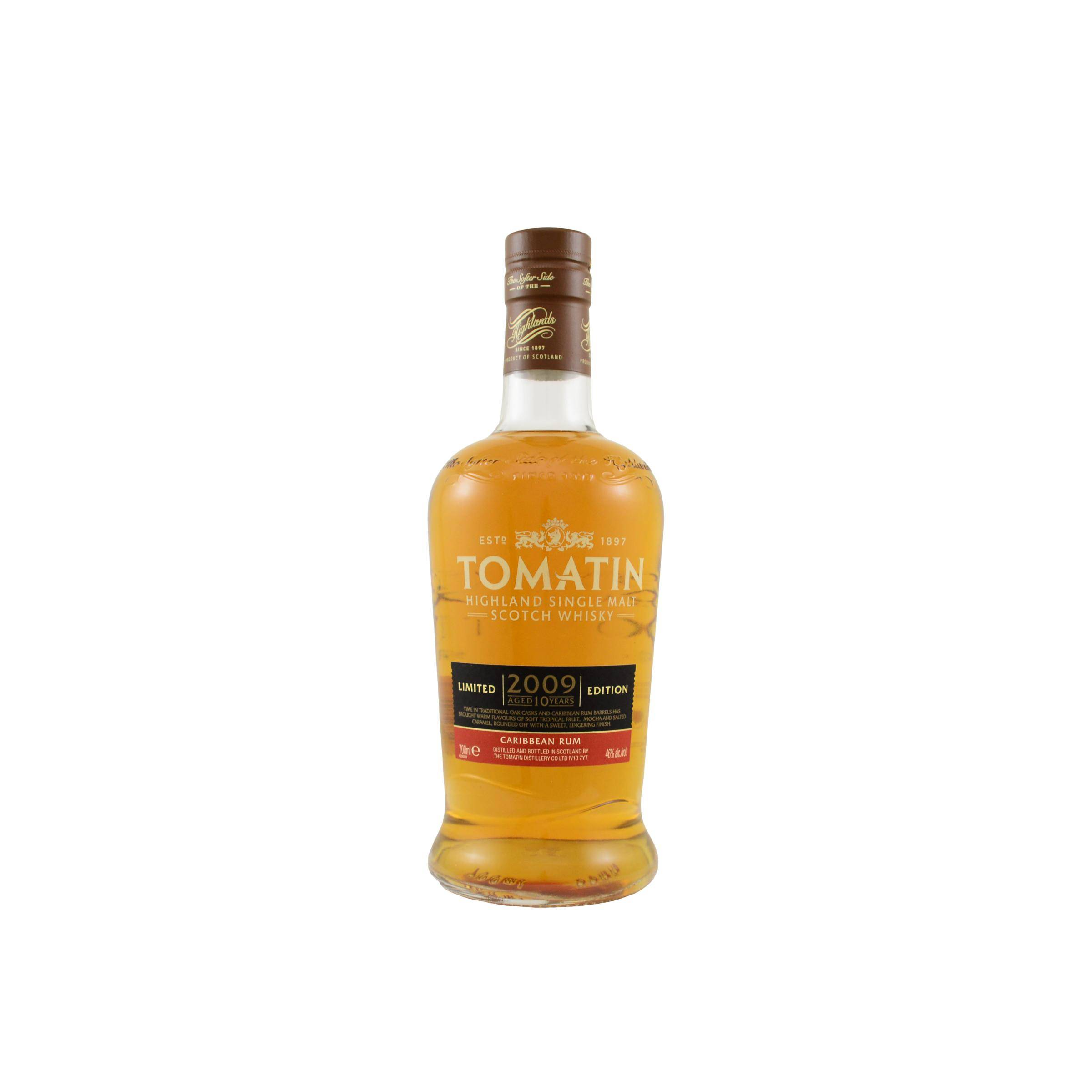 Tomatin Limited Edition 2009 10 Years Single Malt Whisky