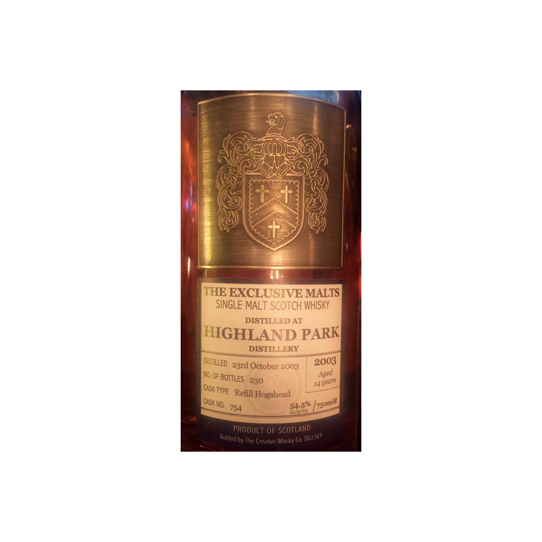 Highland Park 2003 14 Years Single Malt Whisky 2