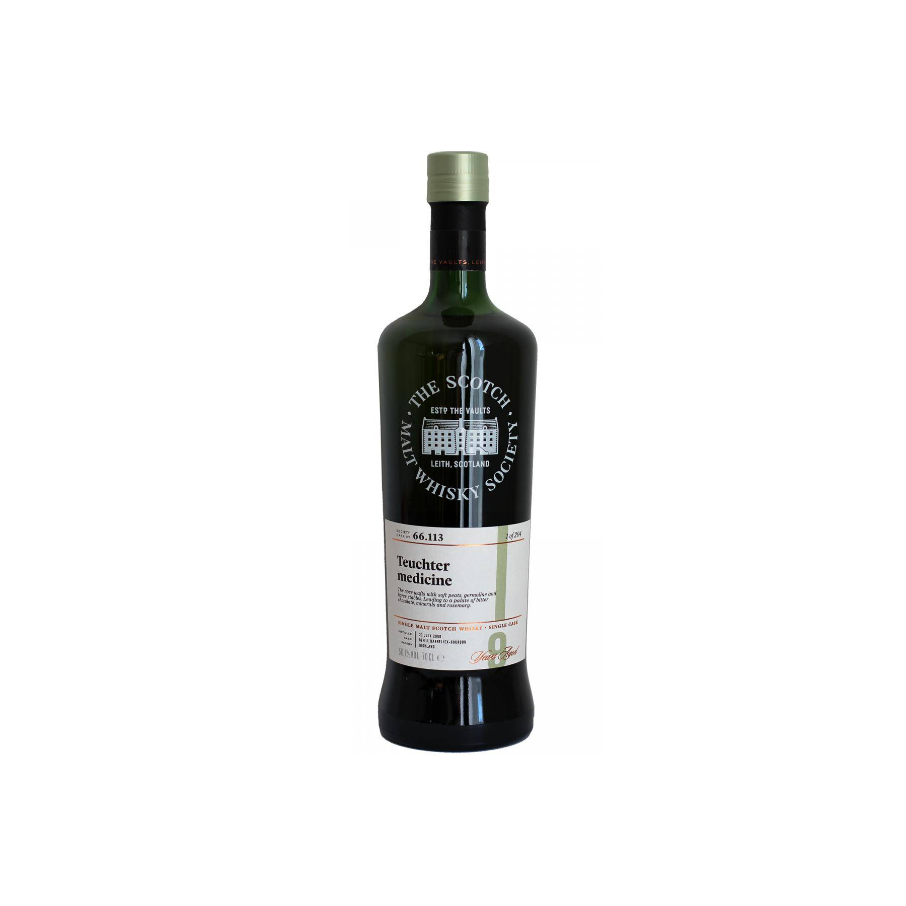 The Scotch Malt Whisky Society 2008 9 Years Single Malt Whisky