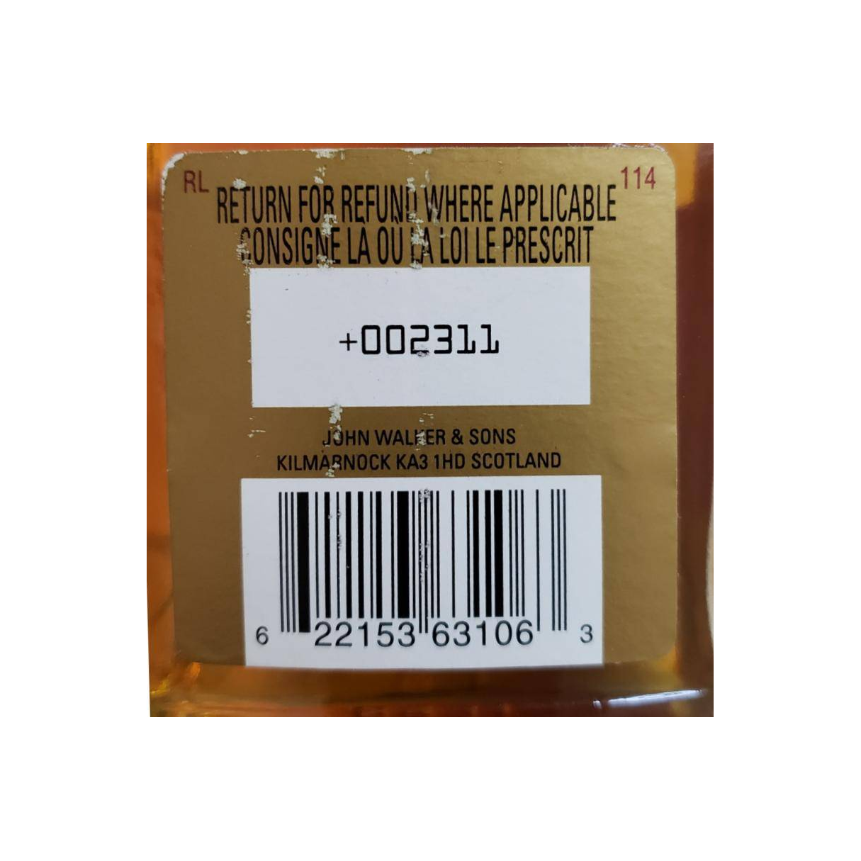 Johnnie Walker Blended Whisky 2