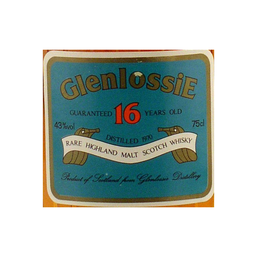Glenlossie 1970 16 Years Single Malt Whisky 2
