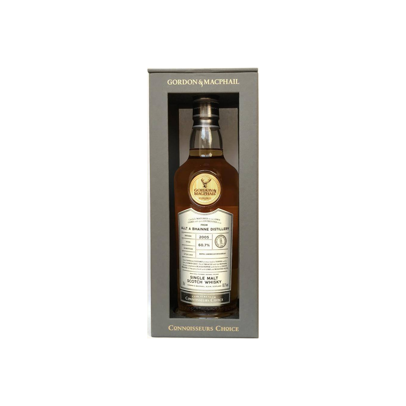 Allt-A-Bhainne Connoisseurs Choice - Cask Strength 2005 13 Years Single Malt Whisky 3