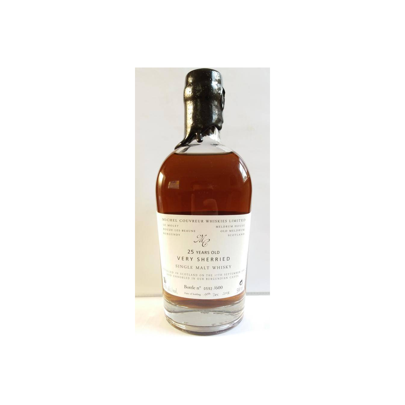 Michel Couvreur 1991 25 Years Single Malt Whisky 3