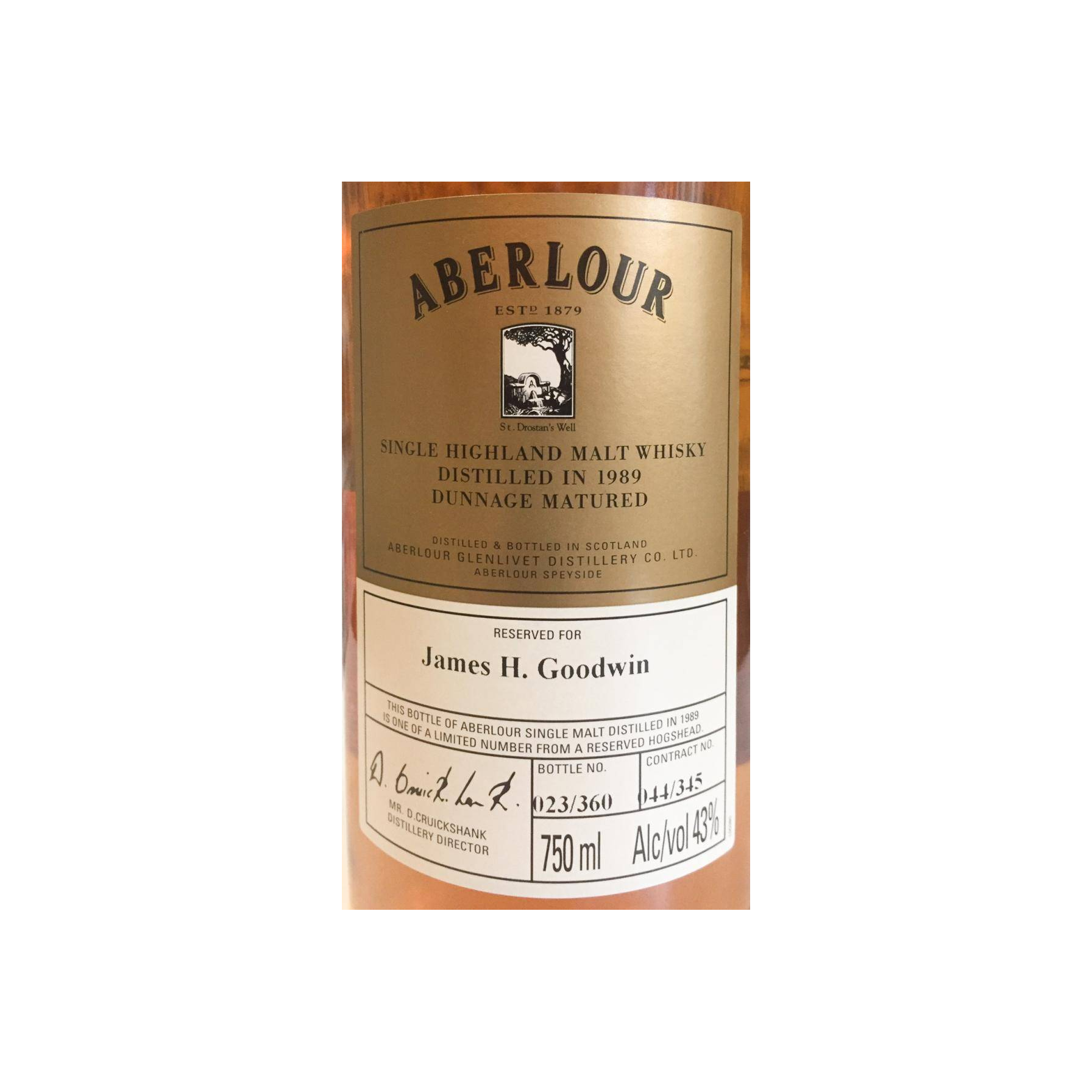 Aberlour 1989 10 Years Single Malt Whisky 2