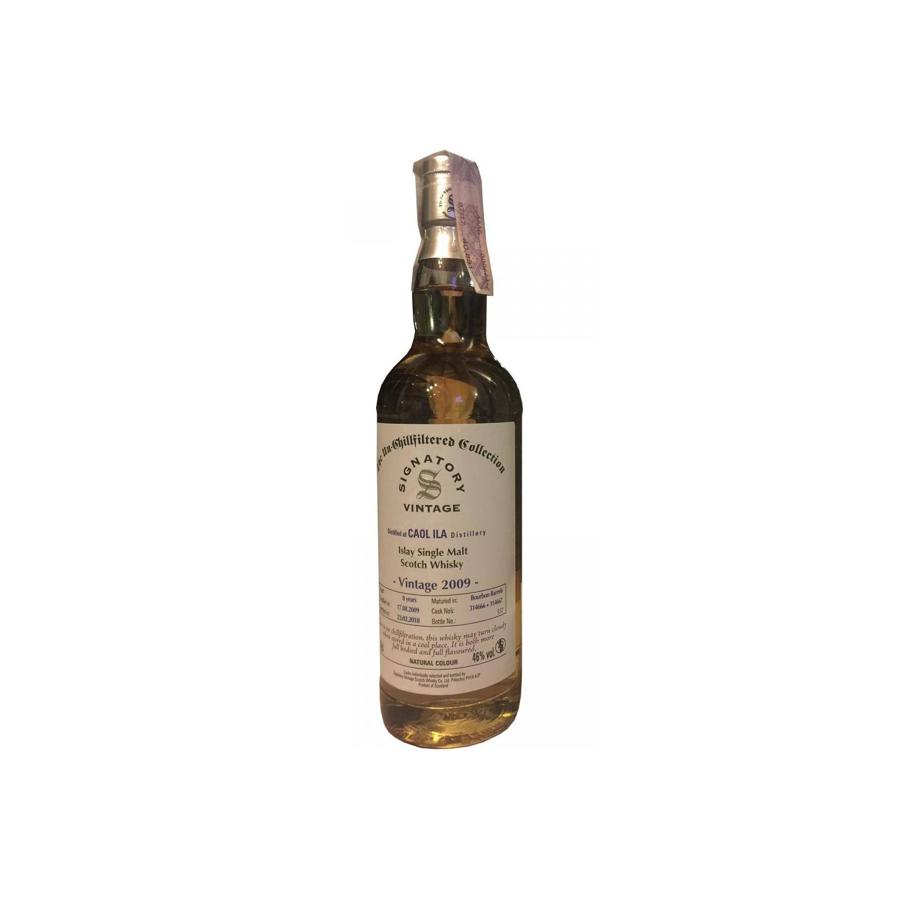Caol Ila The Un-Chillfiltered Collection 2009 8 Years Single Malt Whisky