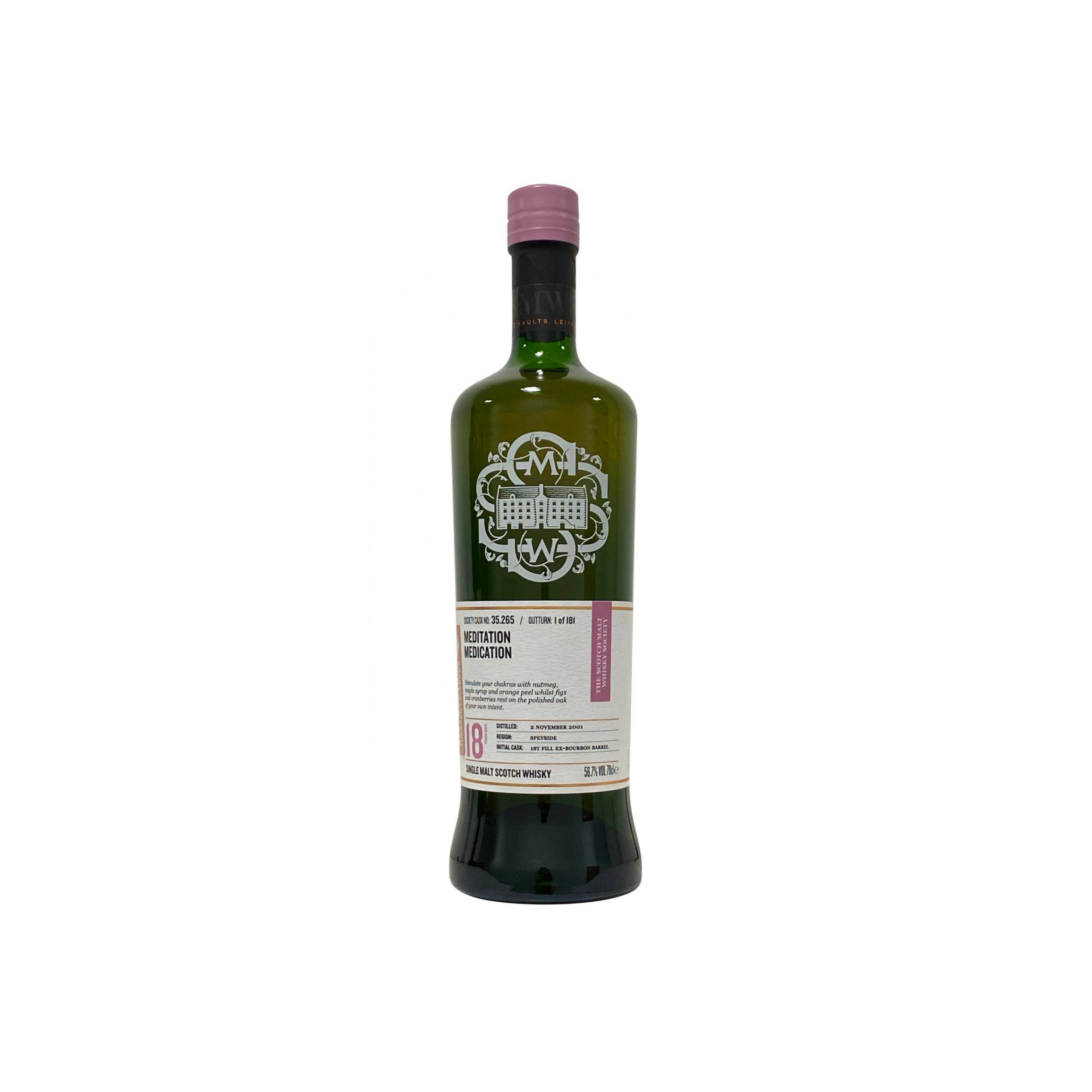 The Scotch Malt Whisky Society 2001 18 Years Single Malt Whisky
