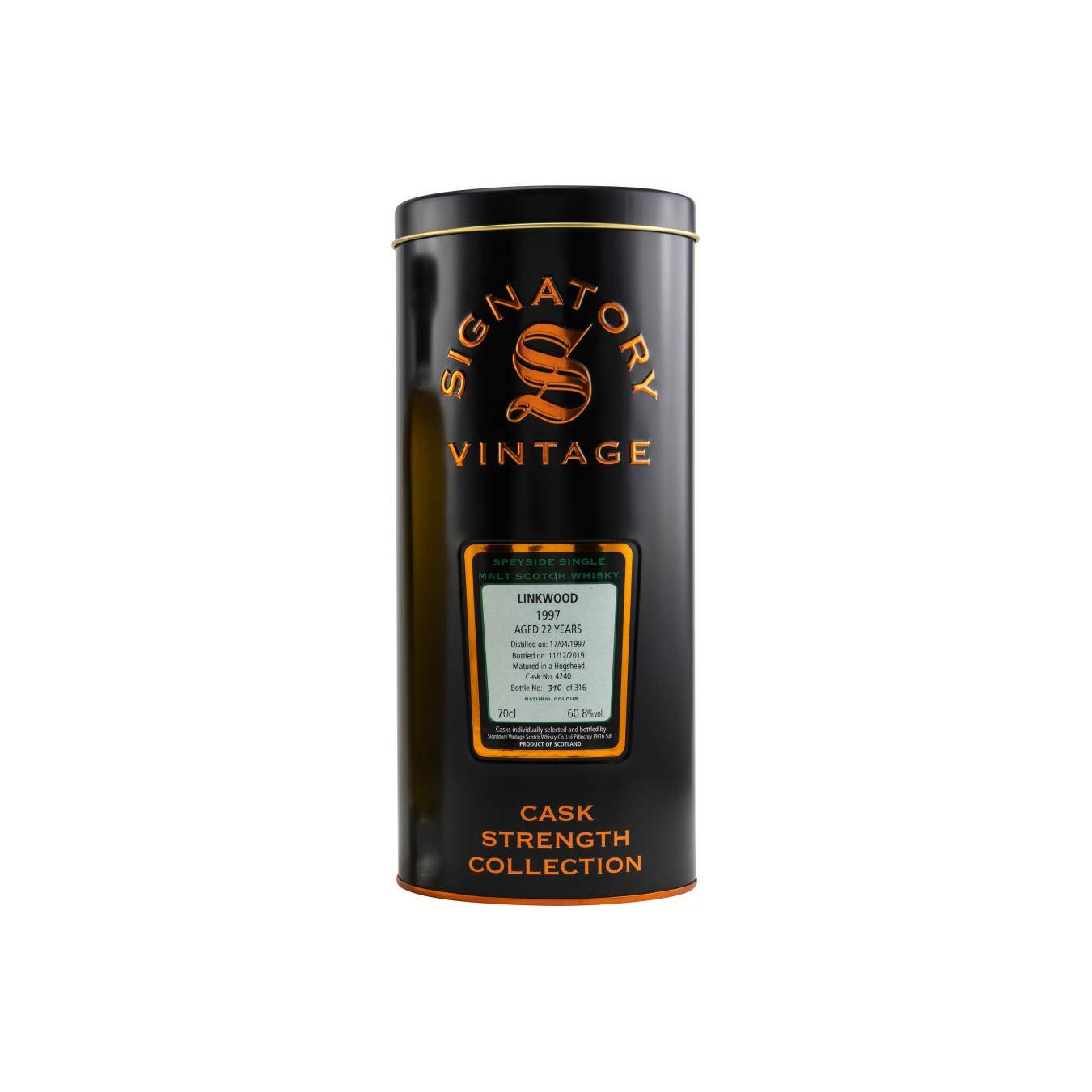 Linkwood Cask Strength Collection 1997 22 Years Single Malt Whisky 2