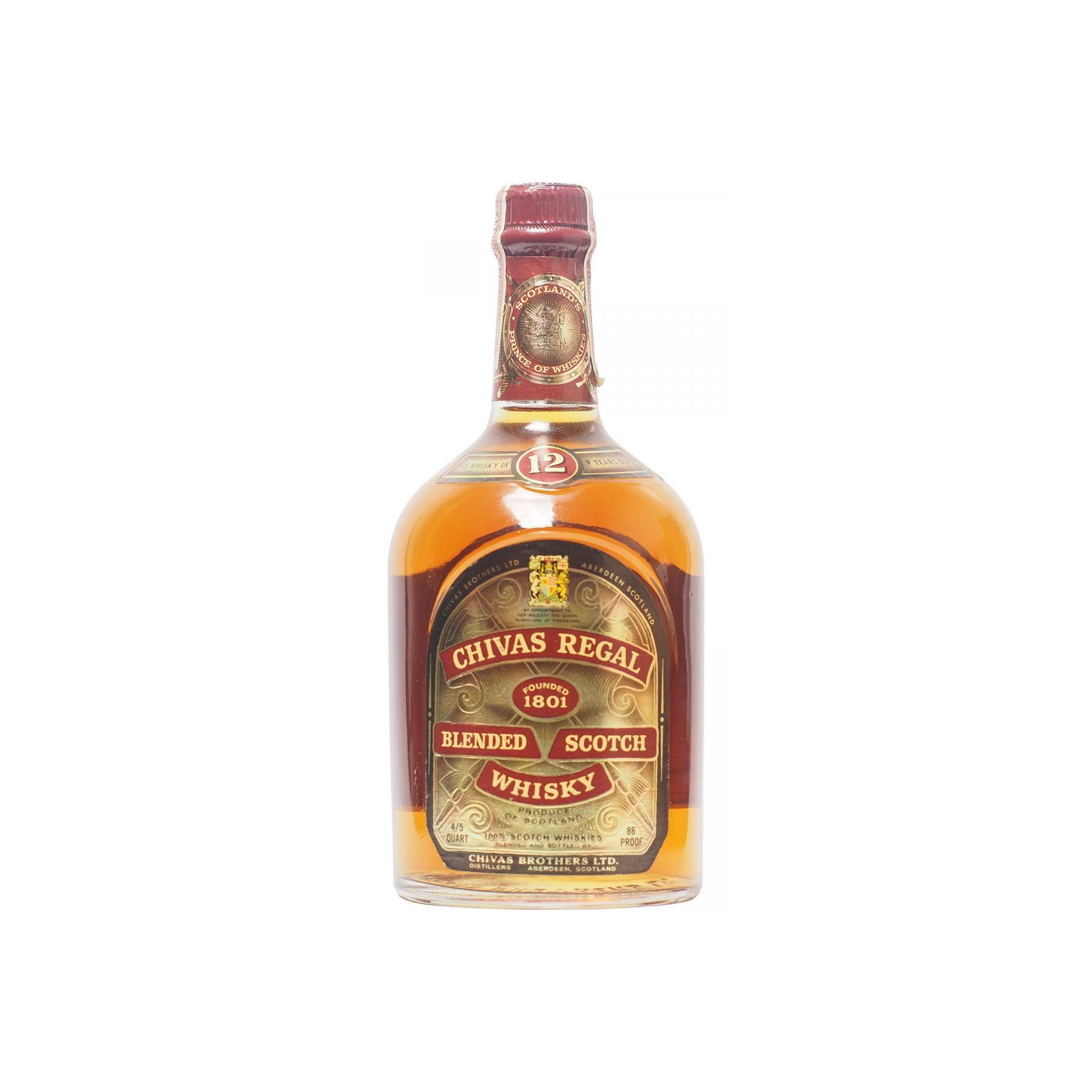 Chivas Regal Blended Scotch Whisky 12 Years Blended Whisky