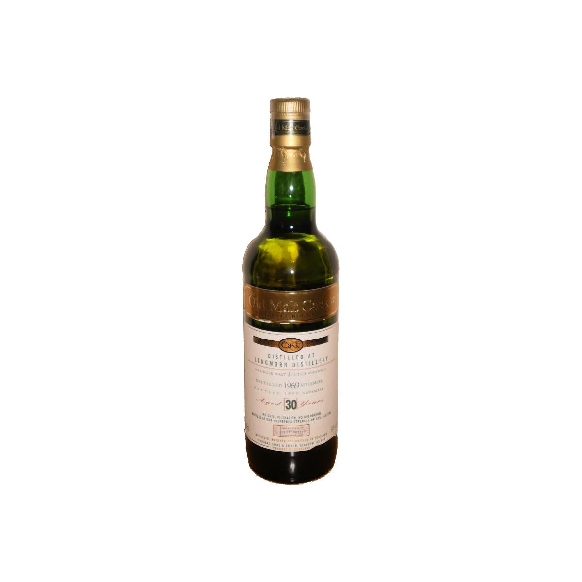 Longmorn Old Malt Cask 1969 30 Years Single Malt Whisky