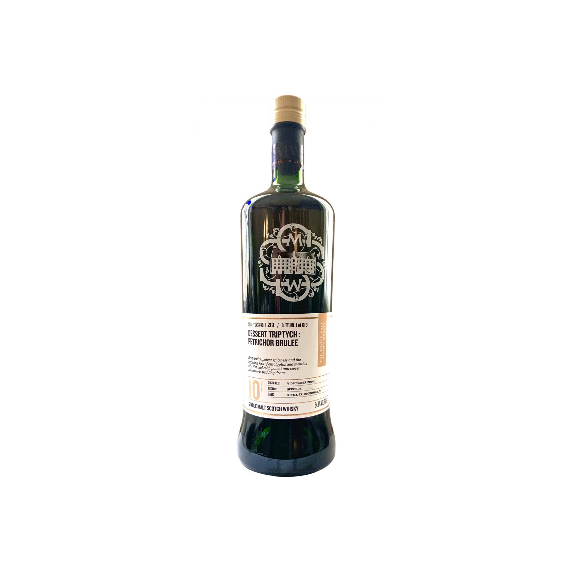 The Scotch Malt Whisky Society 2008 10 Years Single Malt Whisky