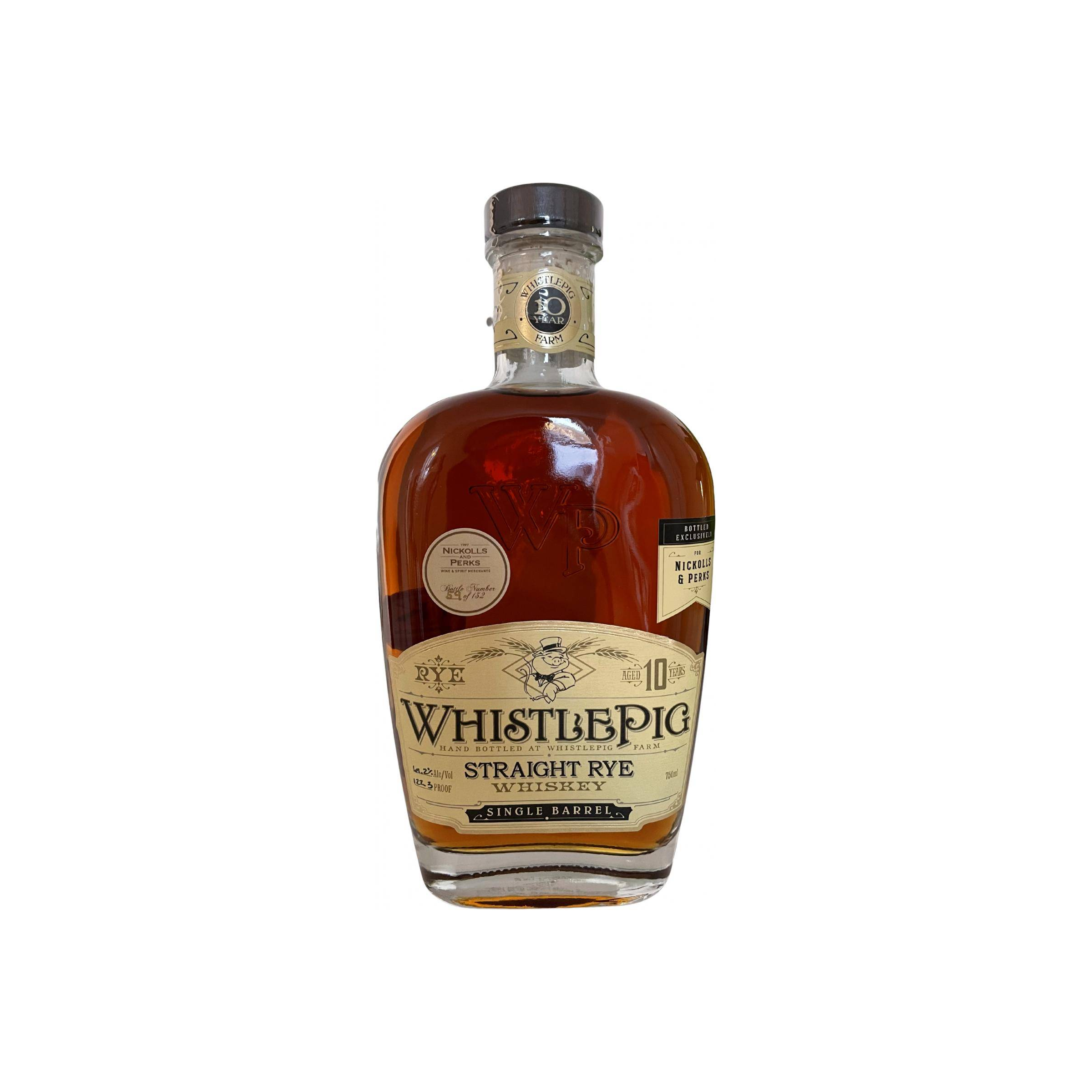 WhistlePig 10 Years Rye Whisky