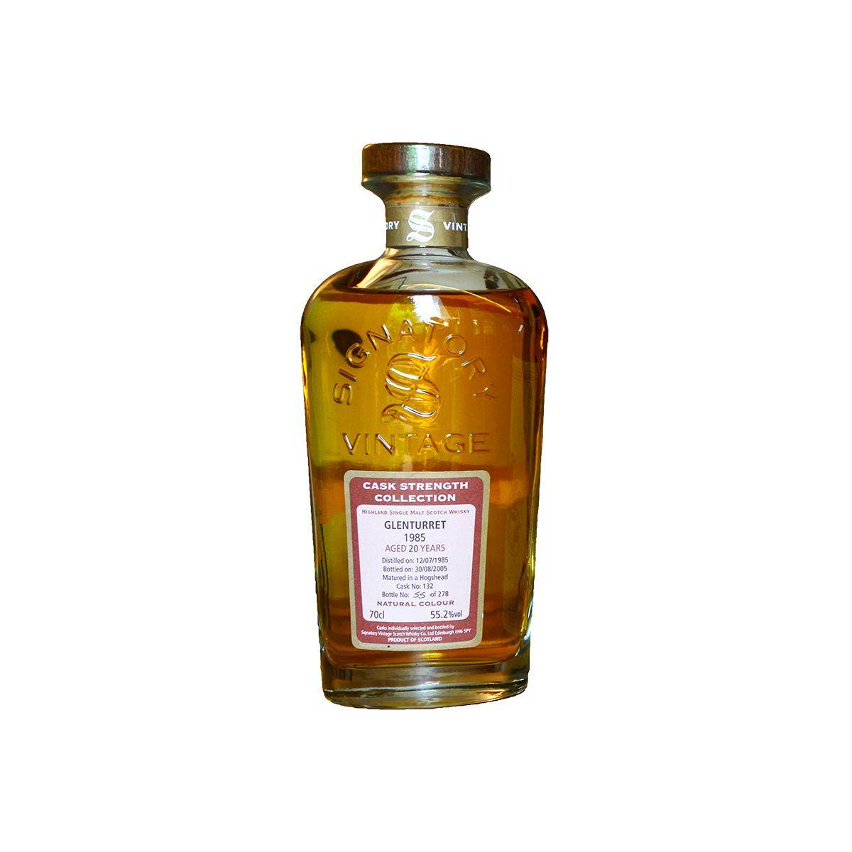 The Glenturret Cask Strength Collection 1985 20 Years Single Malt Whisky 2