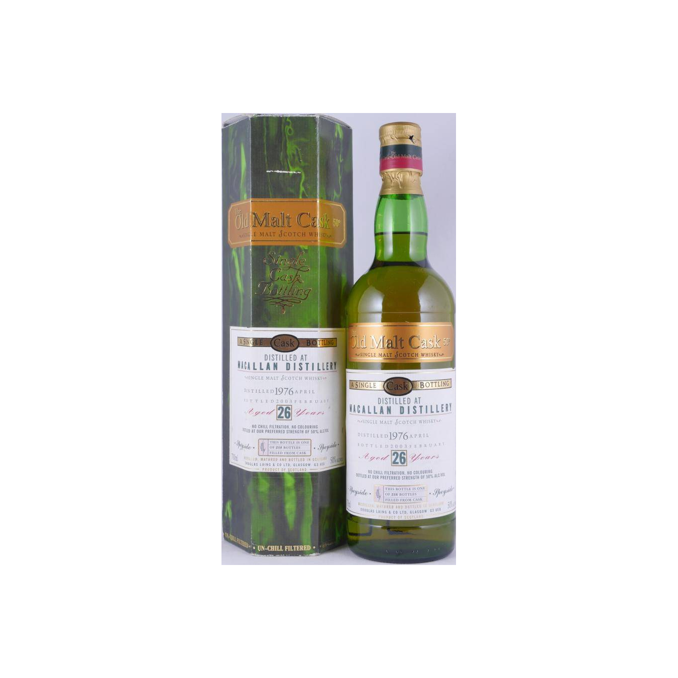 The Macallan Old Malt Cask 1976 26 Years Single Malt Whisky 2