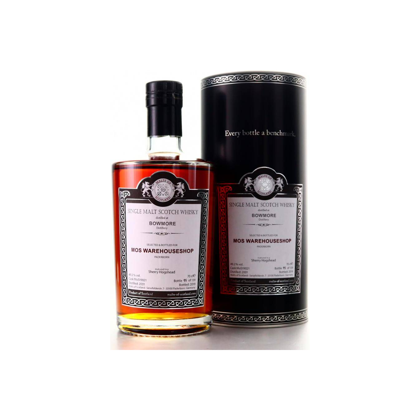 Bowmore 2001 18 Years Single Malt Whisky 2