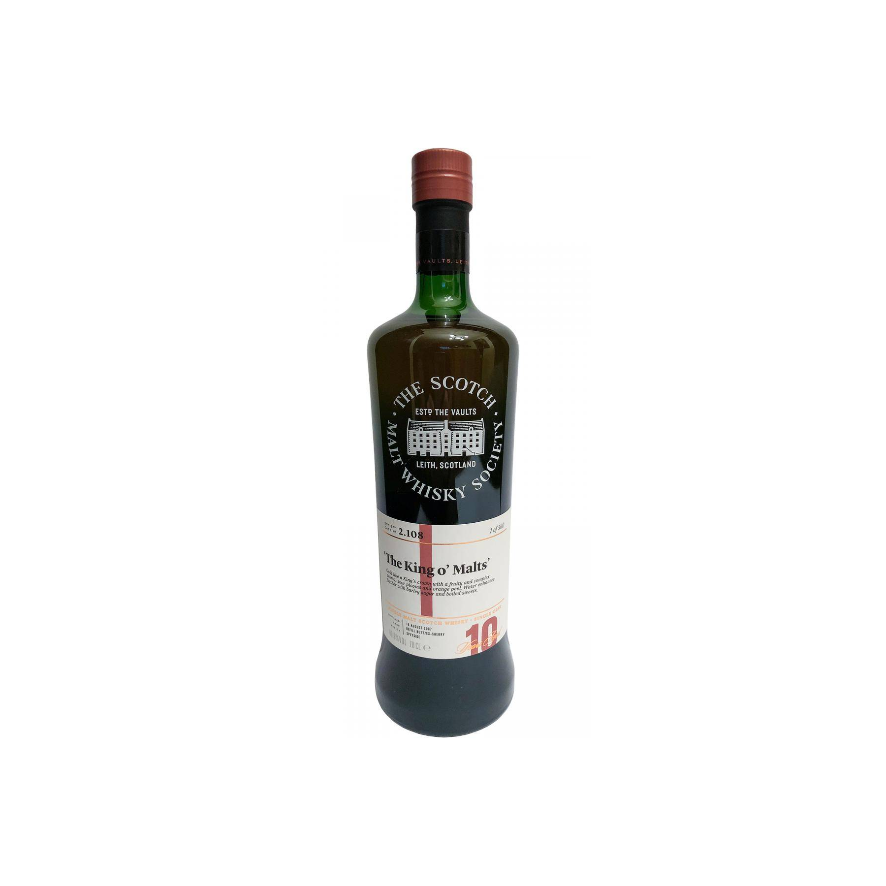 The Scotch Malt Whisky Society 2007 10 Years Single Malt Whisky