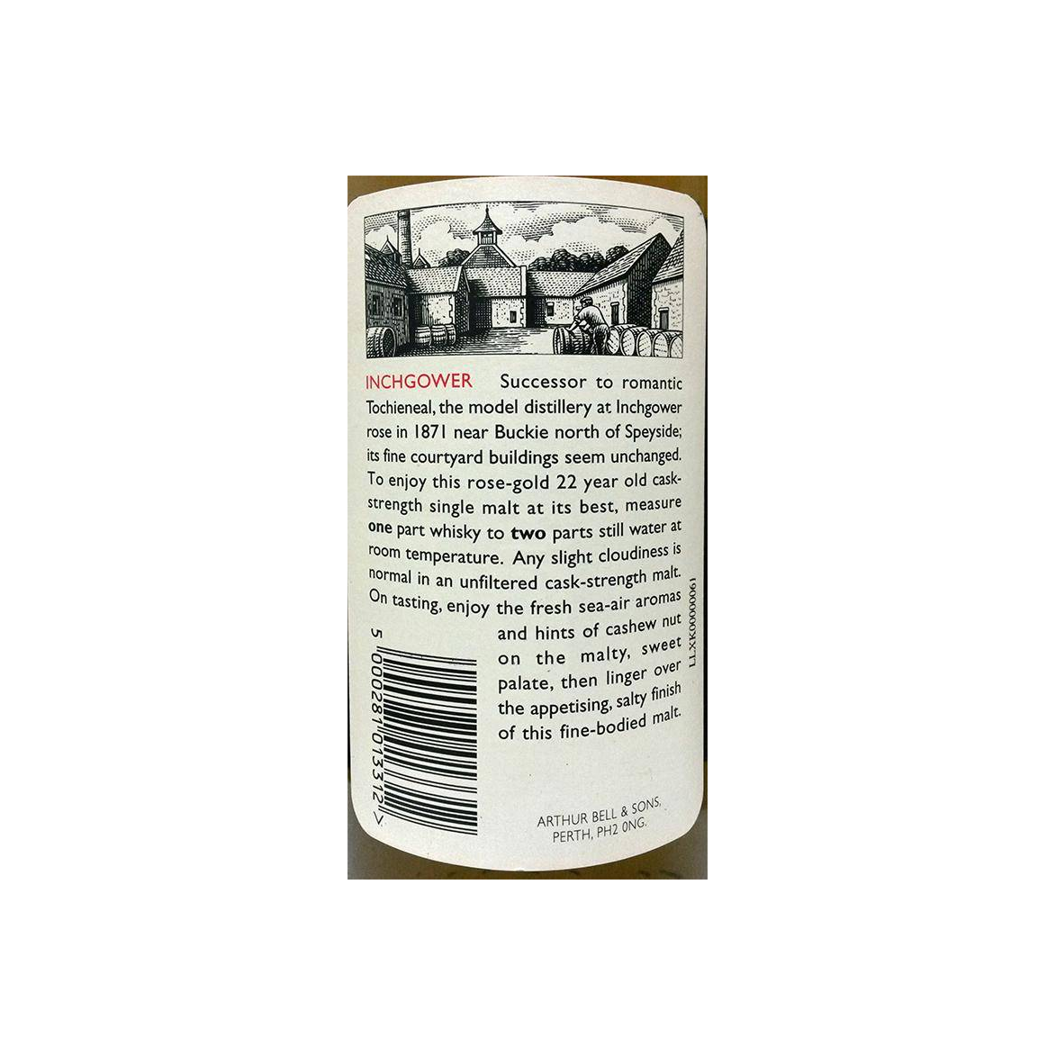 Inchgower 1974 22 Years Single Malt Whisky 3