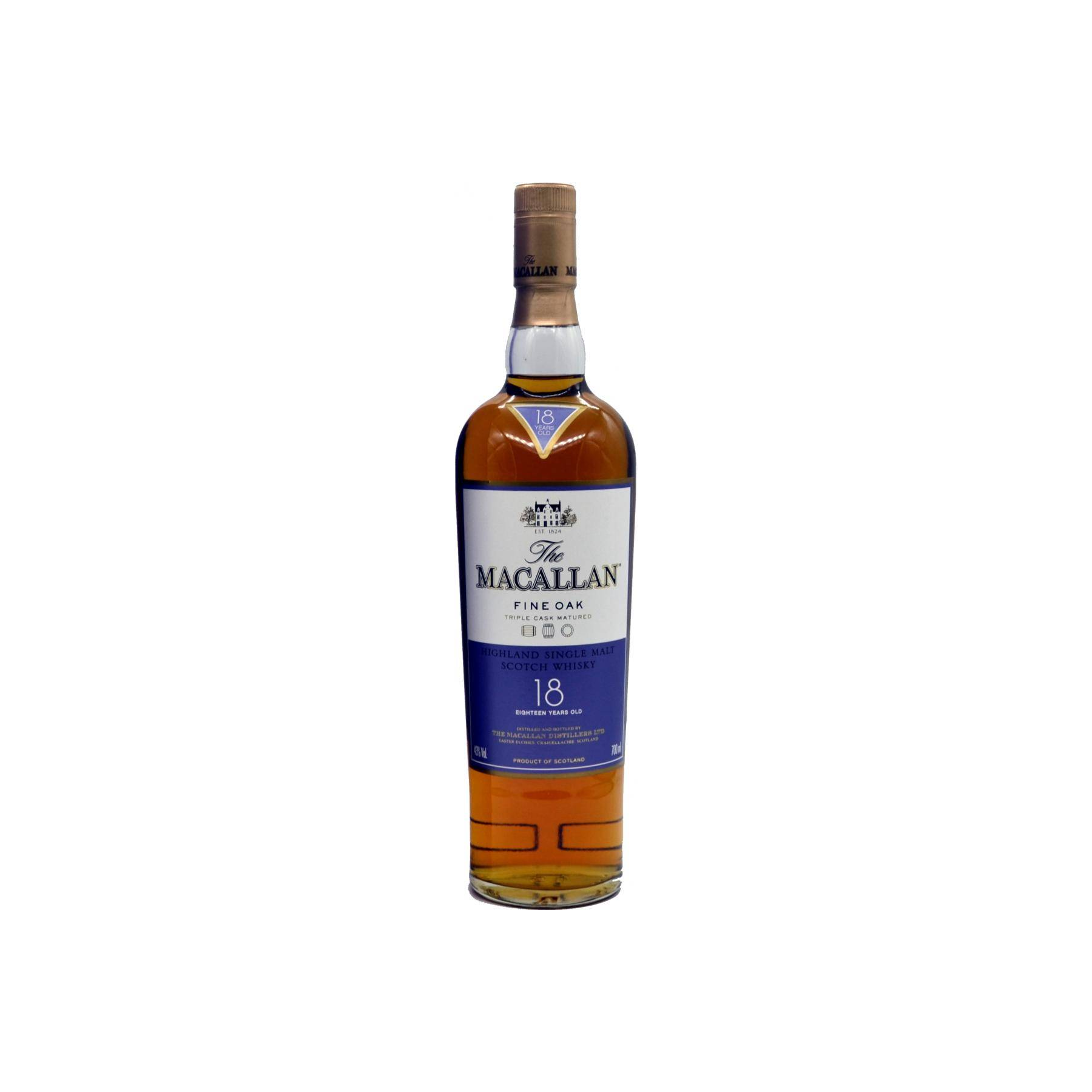 The Macallan 18 Years Single Malt Whisky