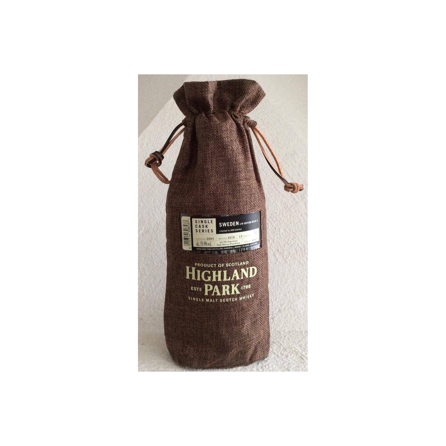 Highland Park Single Cask 2003 15 Years Single Malt Whisky
