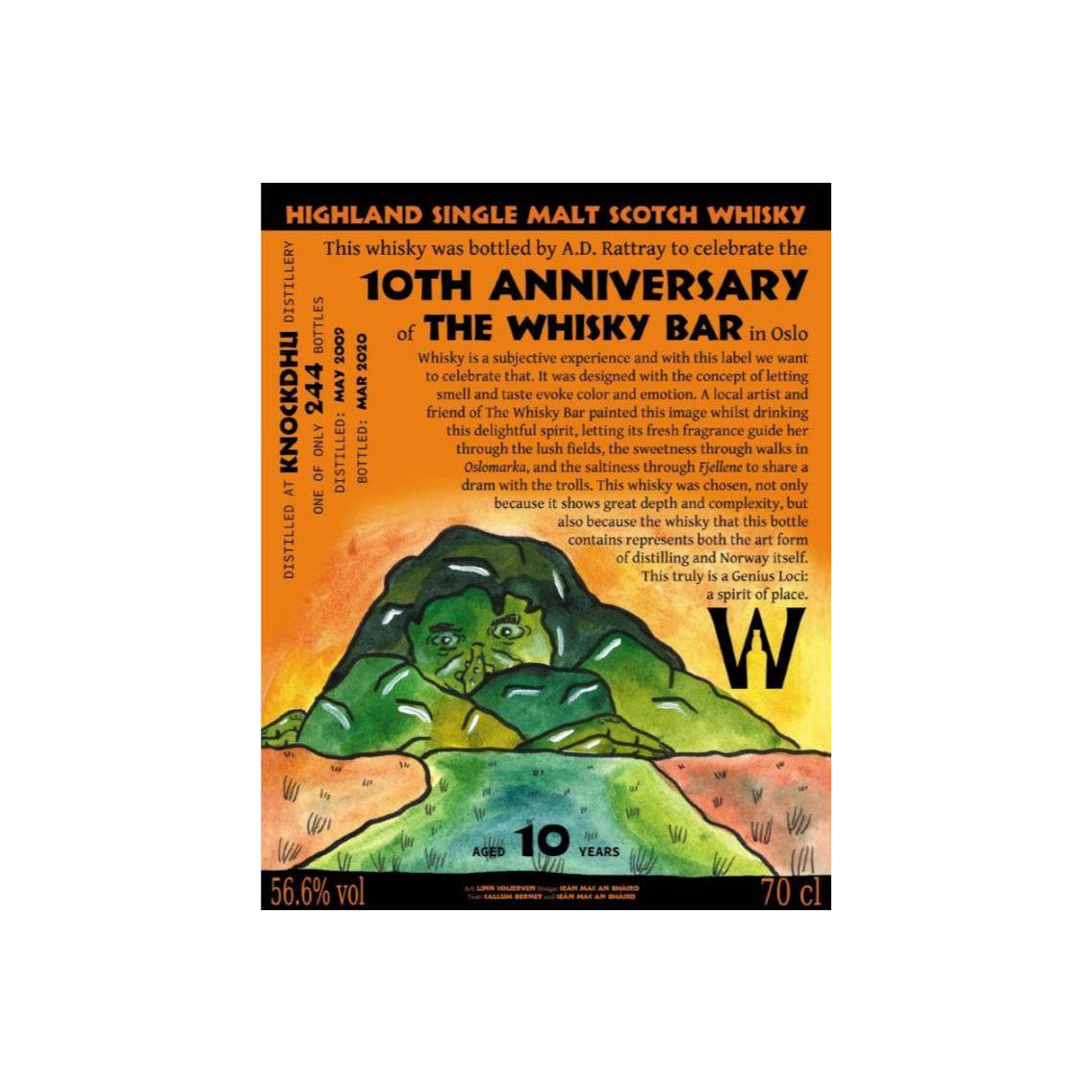 The Knockdhu 2009 10 Years Single Malt Whisky 2