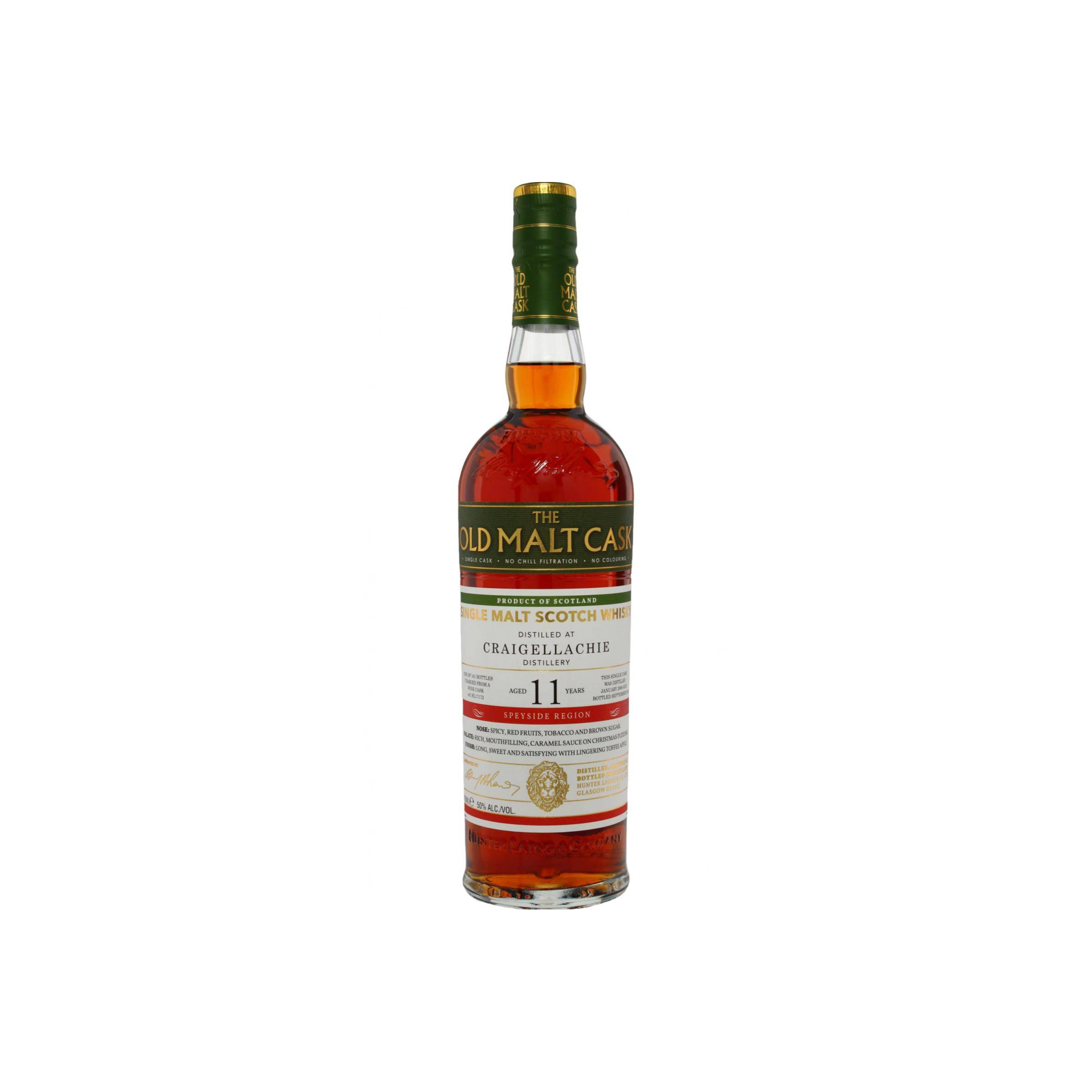 Craigellachie Old Malt Cask 2008 11 Years Single Malt Whisky
