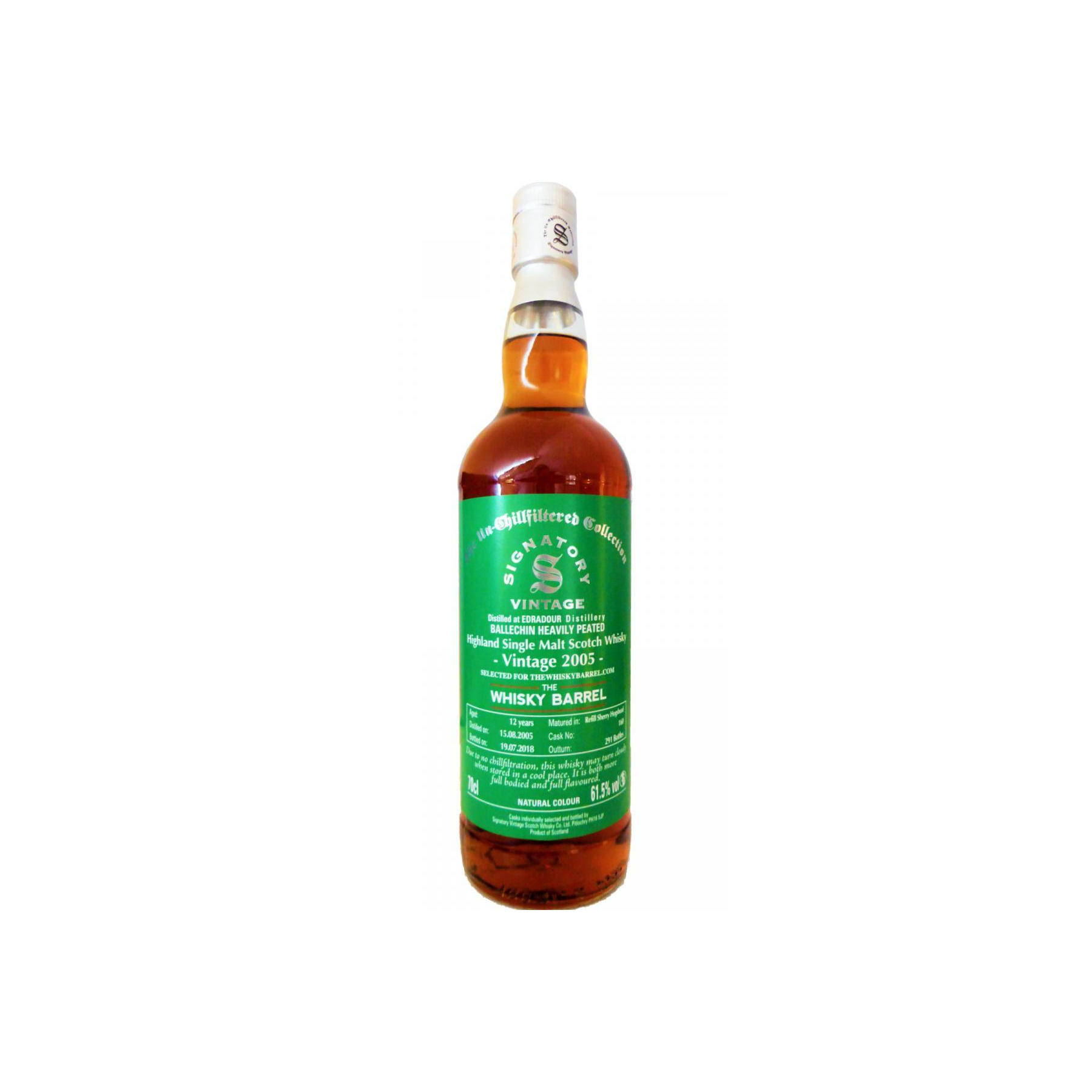 Edradour The Un-Chillfiltered Collection 2005 12 Years Single Malt Whisky
