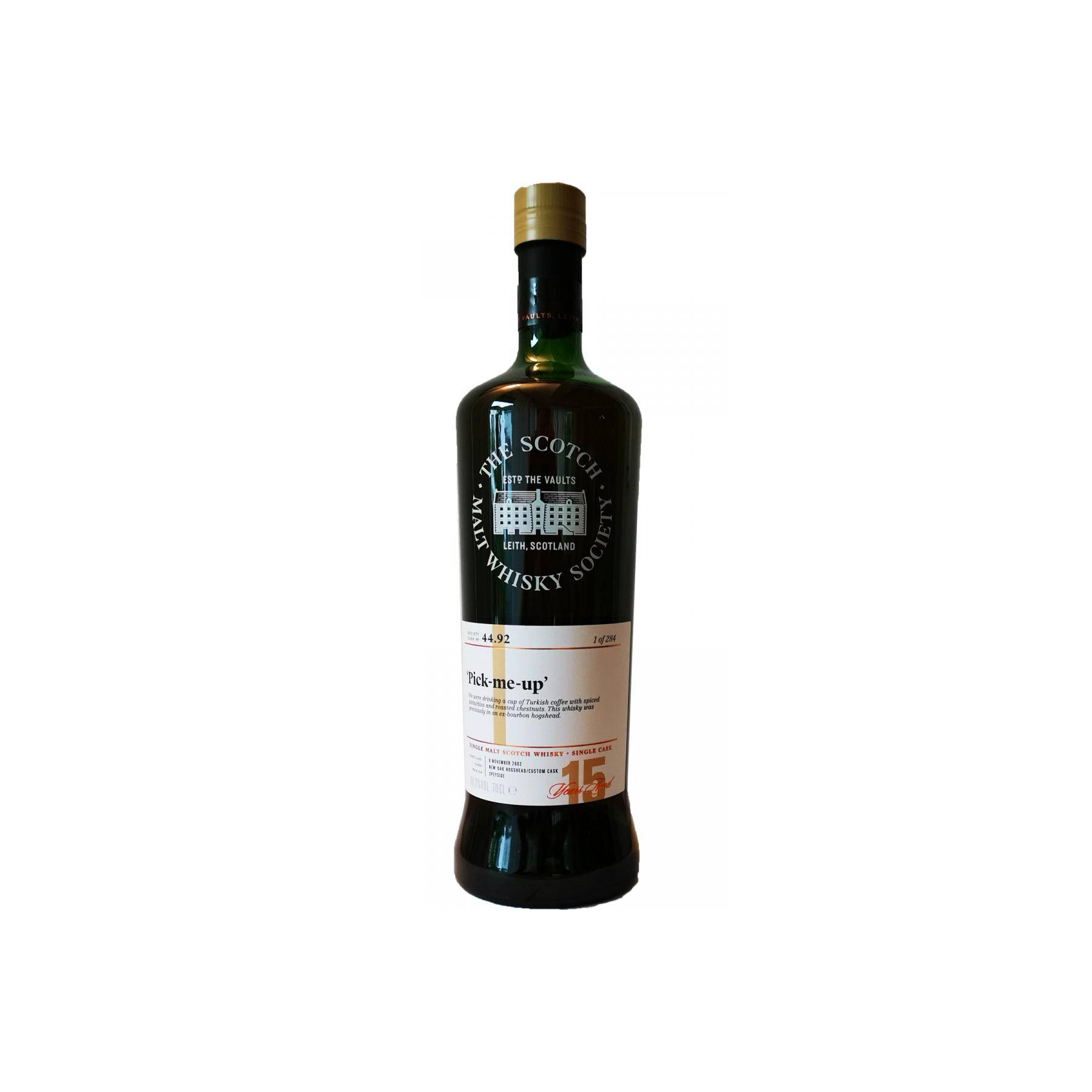 The Scotch Malt Whisky Society 2002 15 Years Single Malt Whisky