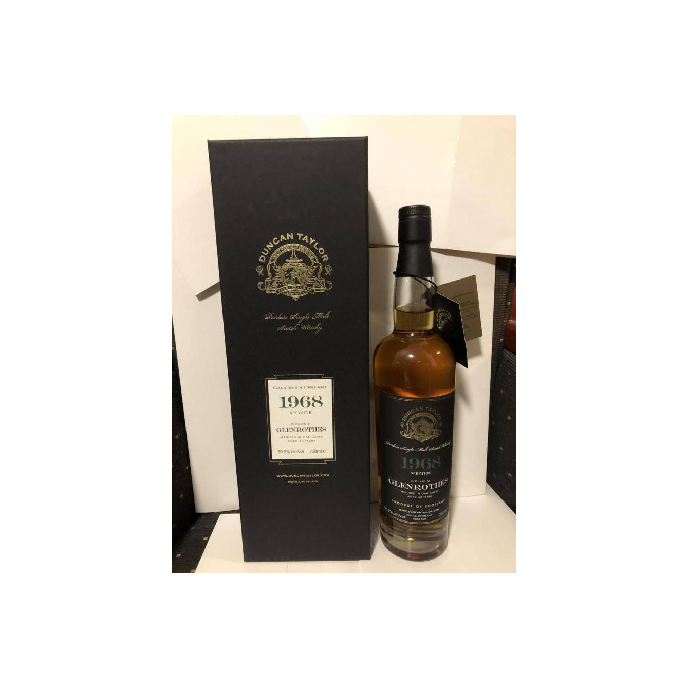 The Glenrothes 1968 40 Years Single Malt Whisky 3