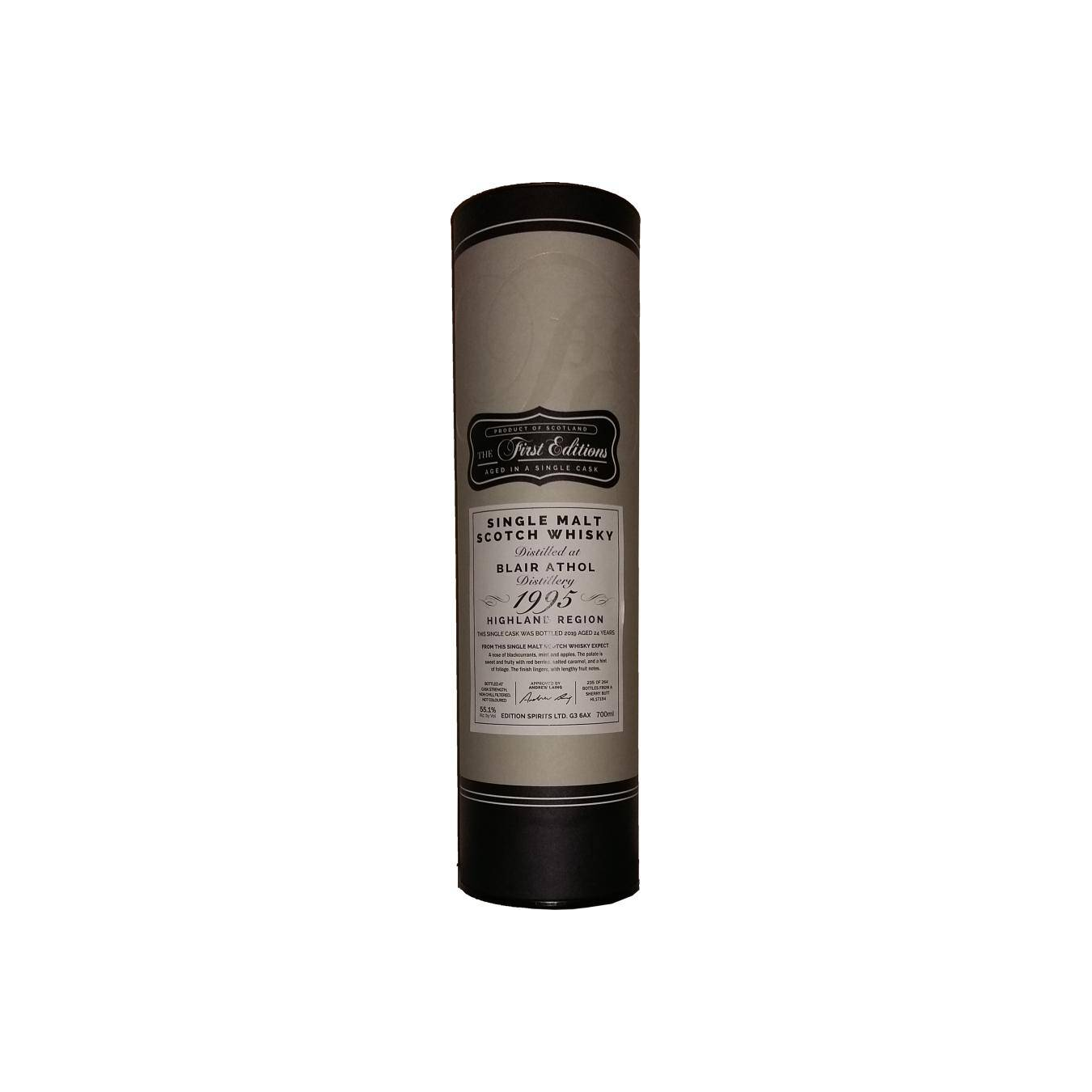 Blair Athol The First Editions 1995 24 Years Single Malt Whisky 2