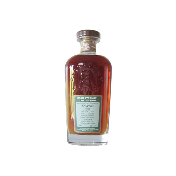 Inchgower Cask Strength Collection 1980 26 Years Single Malt Whisky